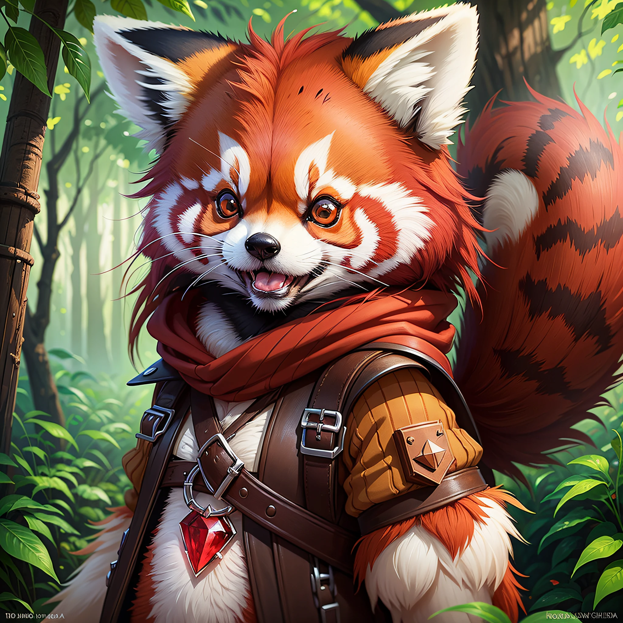 Ruby's Adventure: The Jewel-Hunting Red Panda, Indiana Jones cosplay --auto --s2