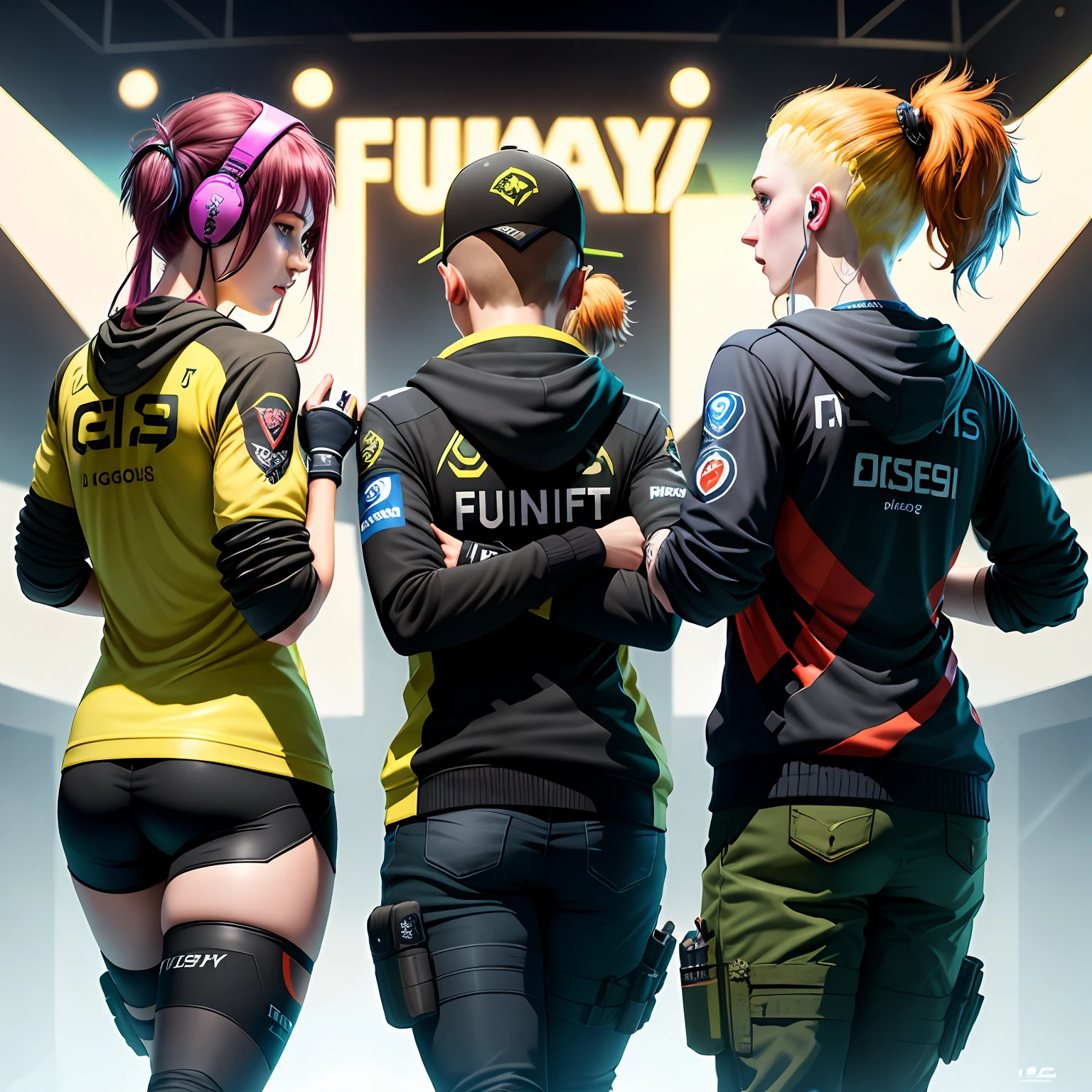 Fallen professional CS GO by the Fury team