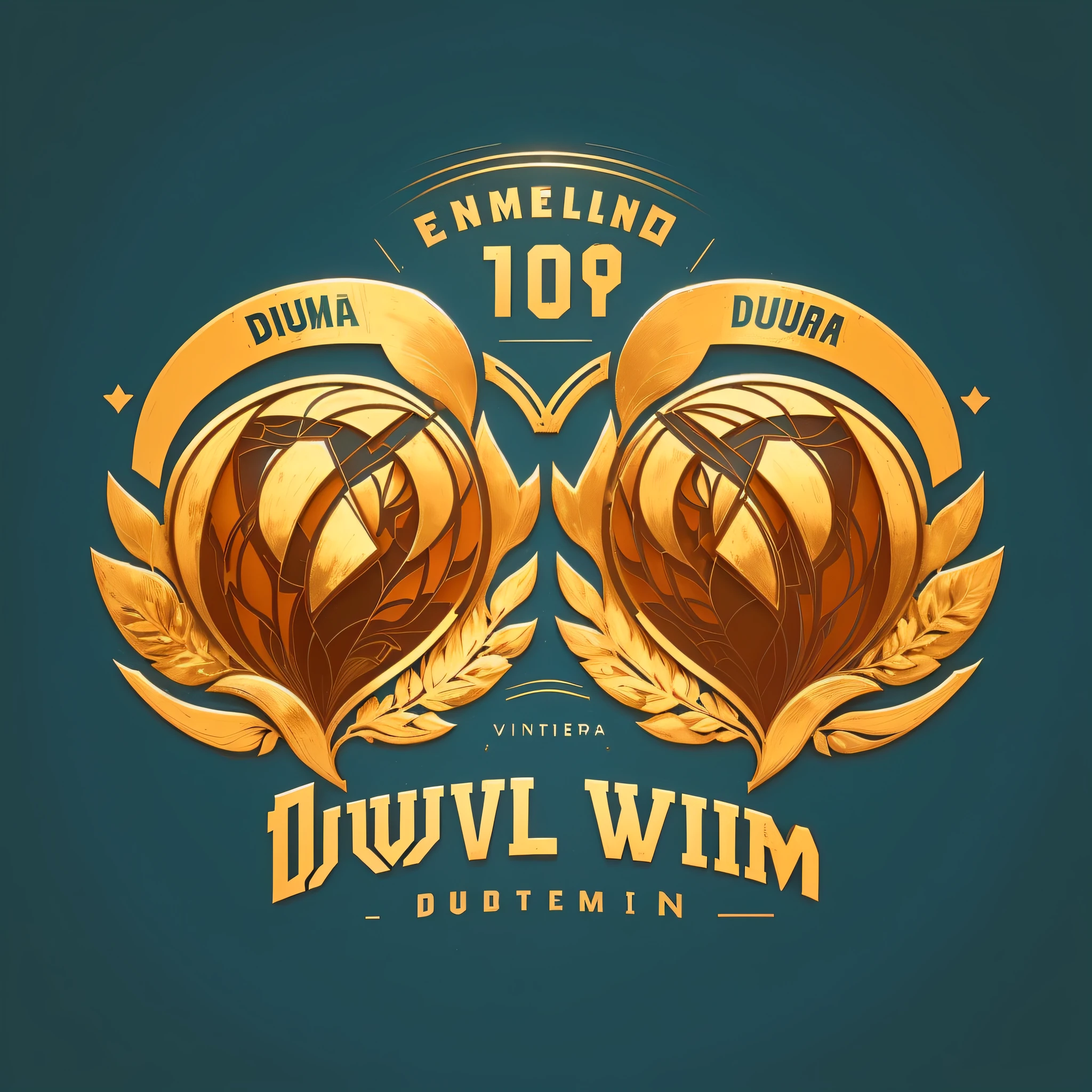 Design a logo that represents the essence of "Vitória em Dupla" (Victory in Pair) team. The logo should embody the team's collaborative spirit, unity, and success achieved through strong partnerships. Utilize a color palette that includes vibrant and harmonious colors, such as energetic red and dynamic yellow, to convey a sense of synergy and achievement.
In the center of the logo, incorporate a symbol that represents the idea of a victorious partnership. This could be two intertwined figures, hands clasping, or an abstract representation of two individuals in harmony, symbolizing the team's strength and unity. Emphasize the connection and cooperation of the symbol to reflect their success achieved through working together.
Surround the central symbol with elements that further emphasize the team's sense of collaboration. This could include graphic elements like intersecting lines, overlapping shapes, or flowing patterns that symbolize the coming together of two forces. Consider incorporating subtle visual cues, such as gradients or shadows, to add depth and dimension to the logo and enhance the sense of partnership.
Integrate the team name, "Vitória em Dupla," using bold and dynamic typography. Choose a font style that conveys energy and partnership, adding to the overall sense of victory and collaboration. Position the text below or beside the central symbol, ensuring clarity and readability. --auto --s2