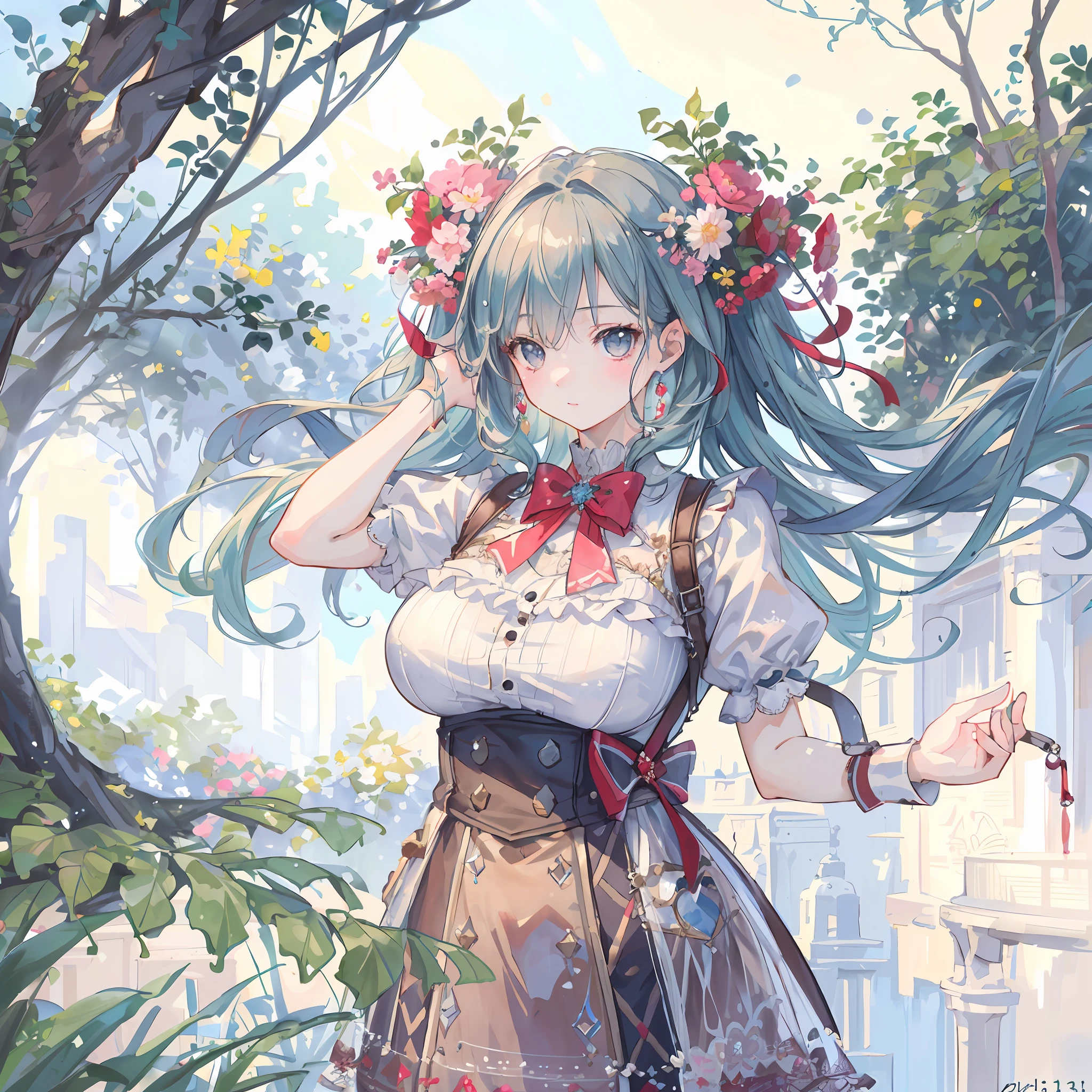 ((Best Price Quality, Realistic, Masterpiece: 1.3)) Girly, childlike big breasts, big breasts, transparent clothes, wet, shy, NSFW