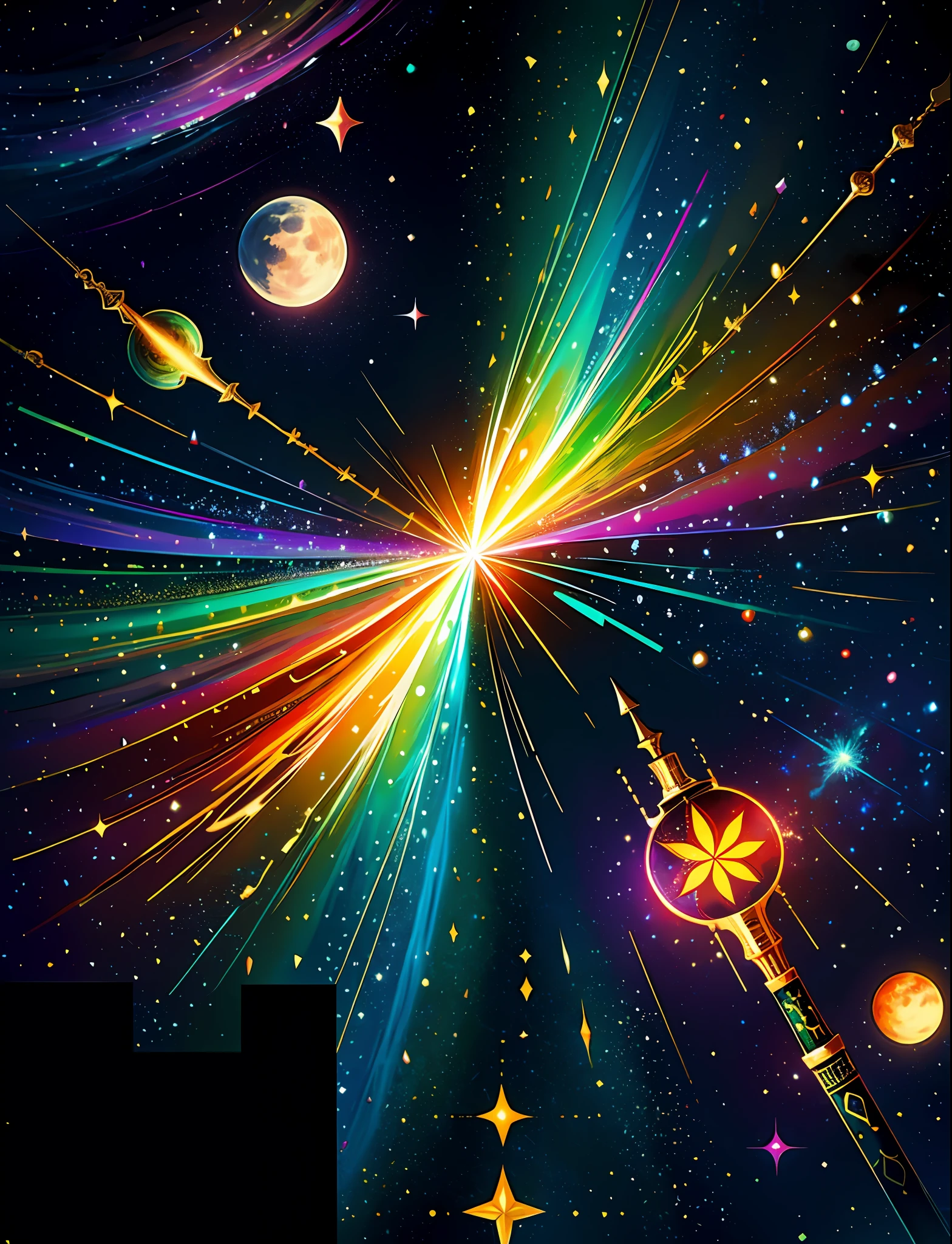 Close up ((( train )))Hemp, leaf, marijuana, cannabis, ((illustration)), colorful, wallpaper, energy, secret, magical environment, magical environment, magic wand, books, pages flying in the sky, omniscience, prediction of the future, understanding the past, frost magic, warlock, magic circle, pentagram, spells, chant magic, close-up stylish, fashionable, perfect, elegant tenderness, trendy artstation, romance, passion, cool, lovers, lovers, Touch, Weasel from a galaxy of stars underwater, Hyperdetailed, Retrofuturistic, Abstract art, Art by Leonid Afremov, Kandinsky, Psychedelic --v 6