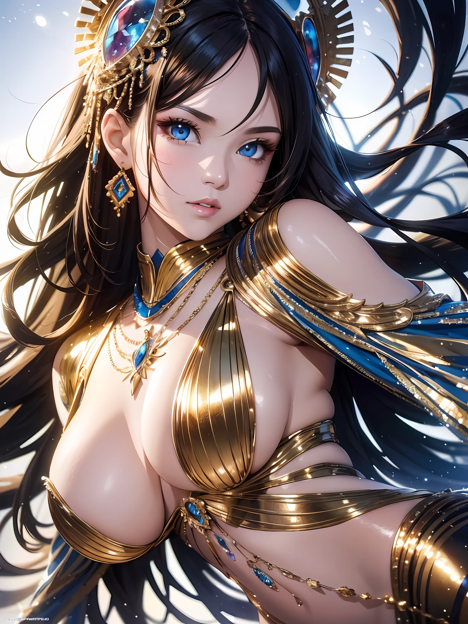 8k,masterpiece, bset quality,big, (3girl), shiny skin, shiny big, ((best quality)), bikini, colorful, group photo, clear focus: 1.2, highly detailed face and skin texture, detailed eyes, Caucasian,