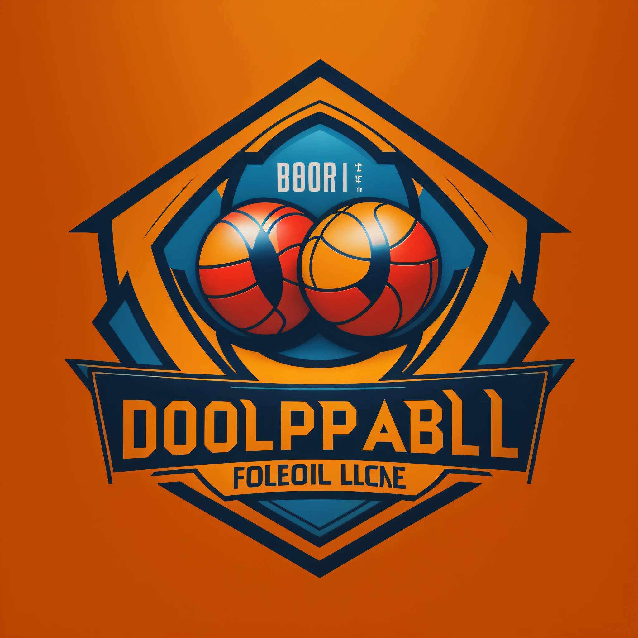 Design a logo that represents the essence of "Impacto Duplo" (Double Impact) team. The logo should embody the team's powerful and impactful style of play. Utilize a color palette that includes bold and contrasting colors, such as fiery red and electric blue, to convey a sense of energy and intensity.
In the center of the logo, incorporate a symbol that represents the idea of double impact. This could be a fusion of two dynamic shapes colliding, a visual representation of an explosion or shockwave, or a combination of symbols that convey the concept of powerful impact. Emphasize the strength and forcefulness of the symbol to reflect the team's aggressive and dominant gameplay.
Surround the central symbol with elements that further emphasize the team's characteristics. This could include graphic elements like bold lines, sharp angles, or dynamic patterns that symbolize the team's impactful presence on the court. Consider incorporating visual cues that represent both power and intensity to reinforce the concept of double impact.
Integrate the team name, "Impacto Duplo," using strong and impactful typography. Choose a font style that conveys strength and energy, adding to the overall sense of impact and intensity. Position the text below or beside the central symbol, ensuring clarity and readability.