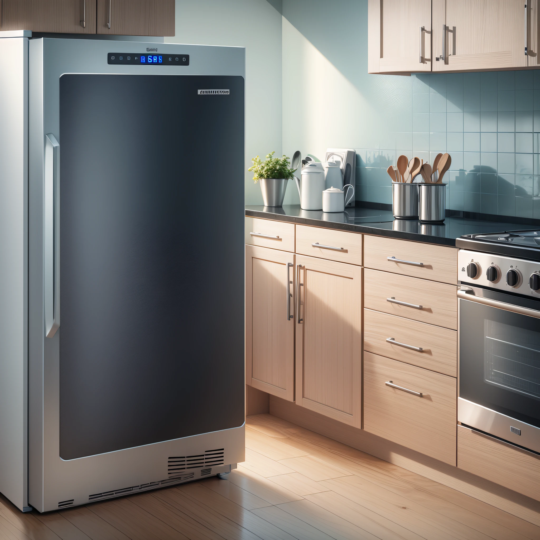 refrigerator in kitchen --auto --s2