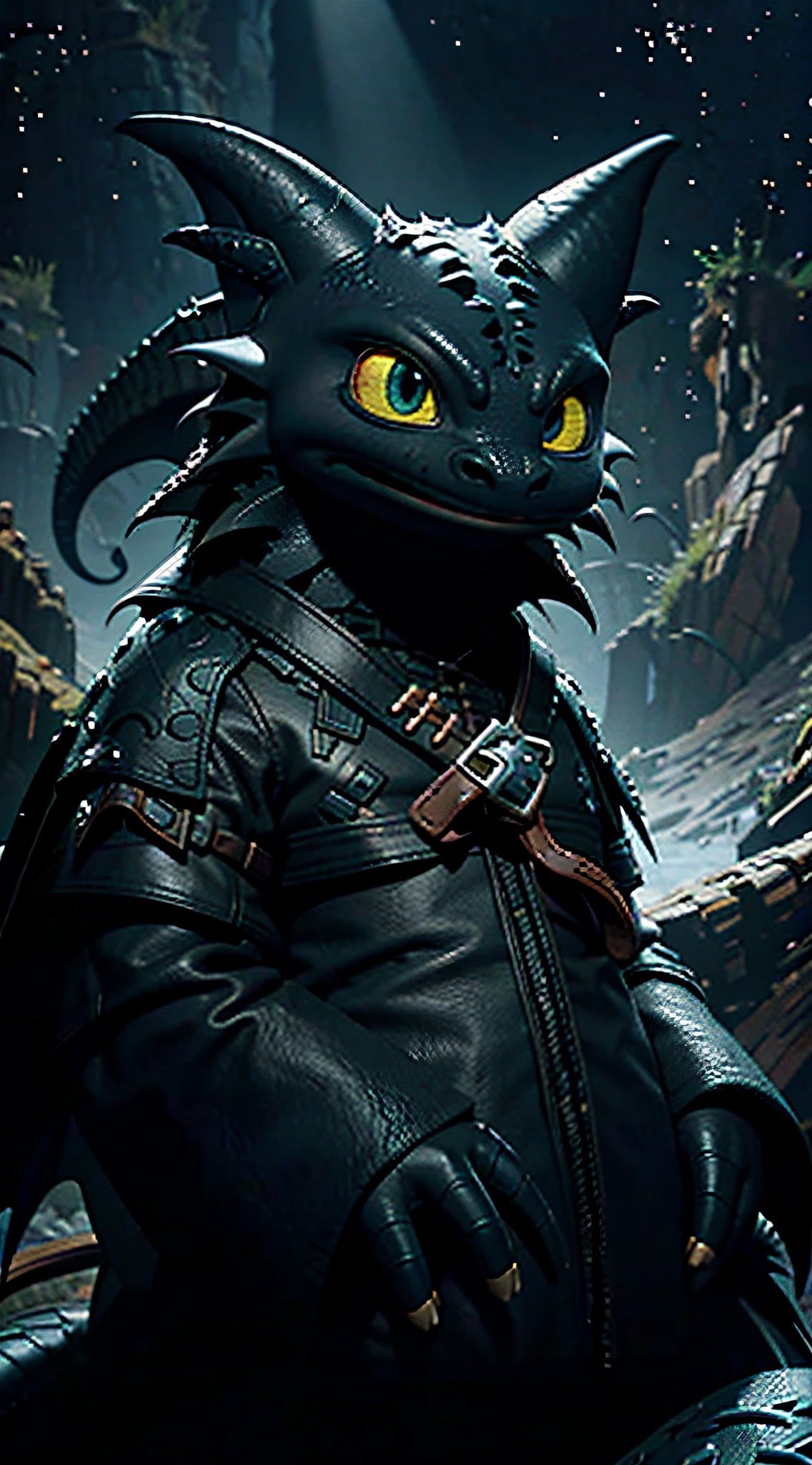 Toothless from "How to Train Your Dragon"