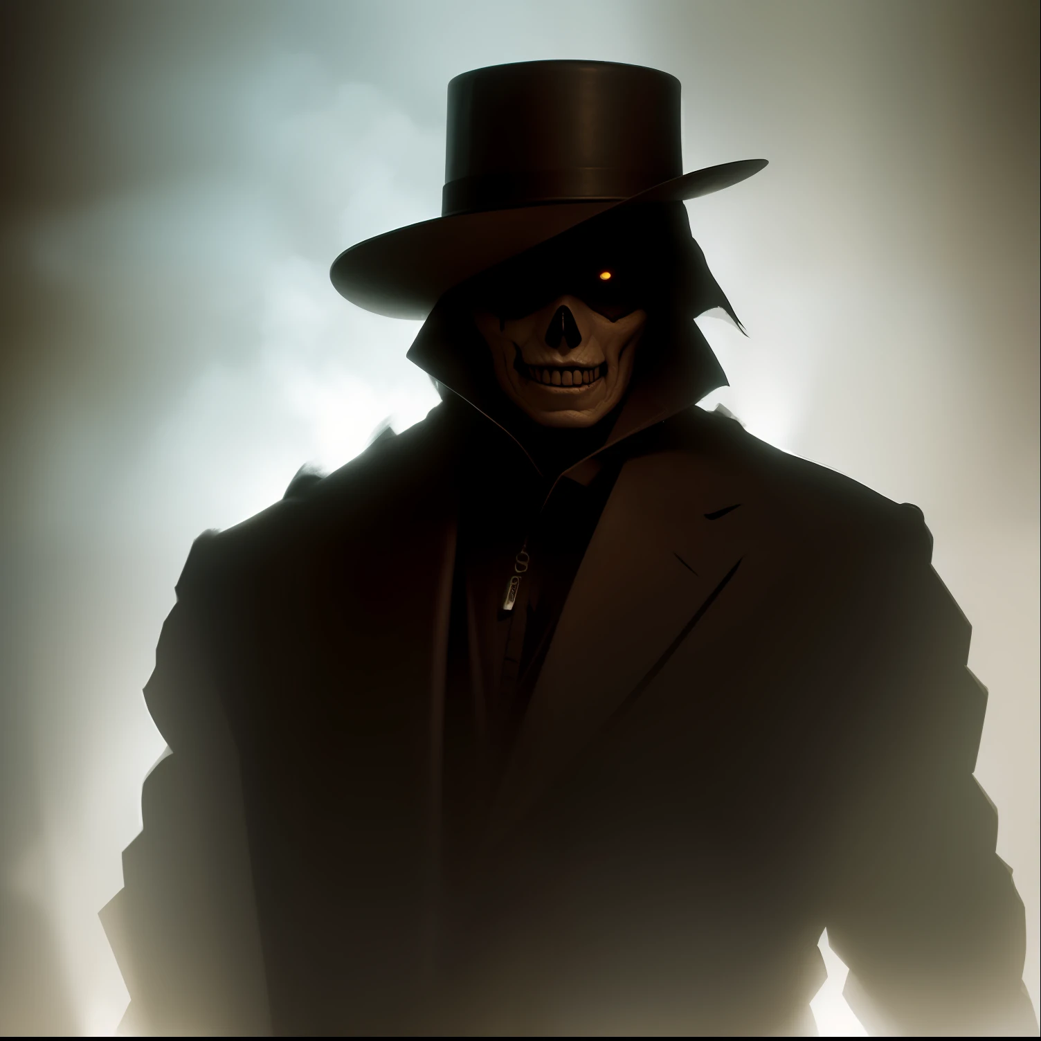 a scary man,