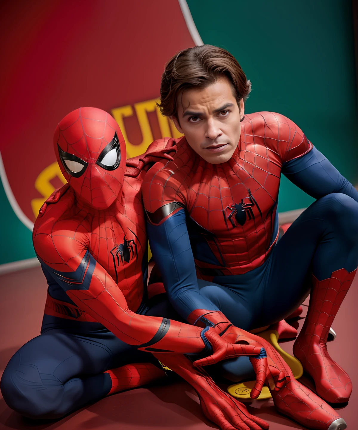 Spider man with chapolin colorado