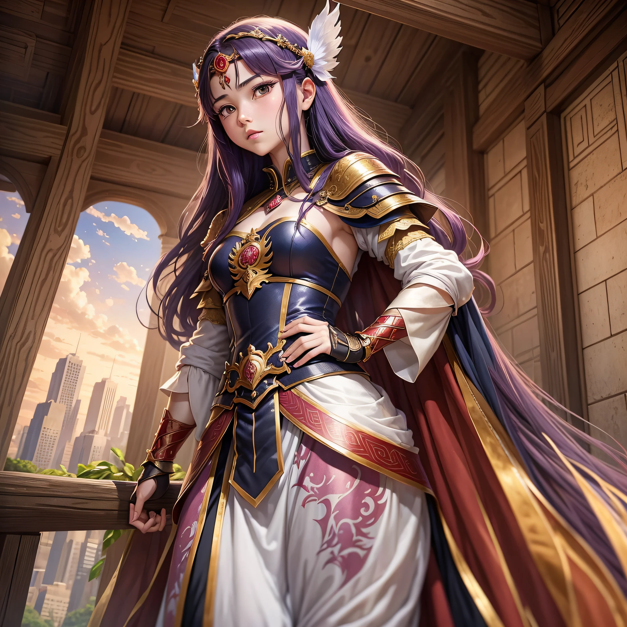 anime of young warrior courting young princess, who was freed from the dragons that trapped her --auto --s2