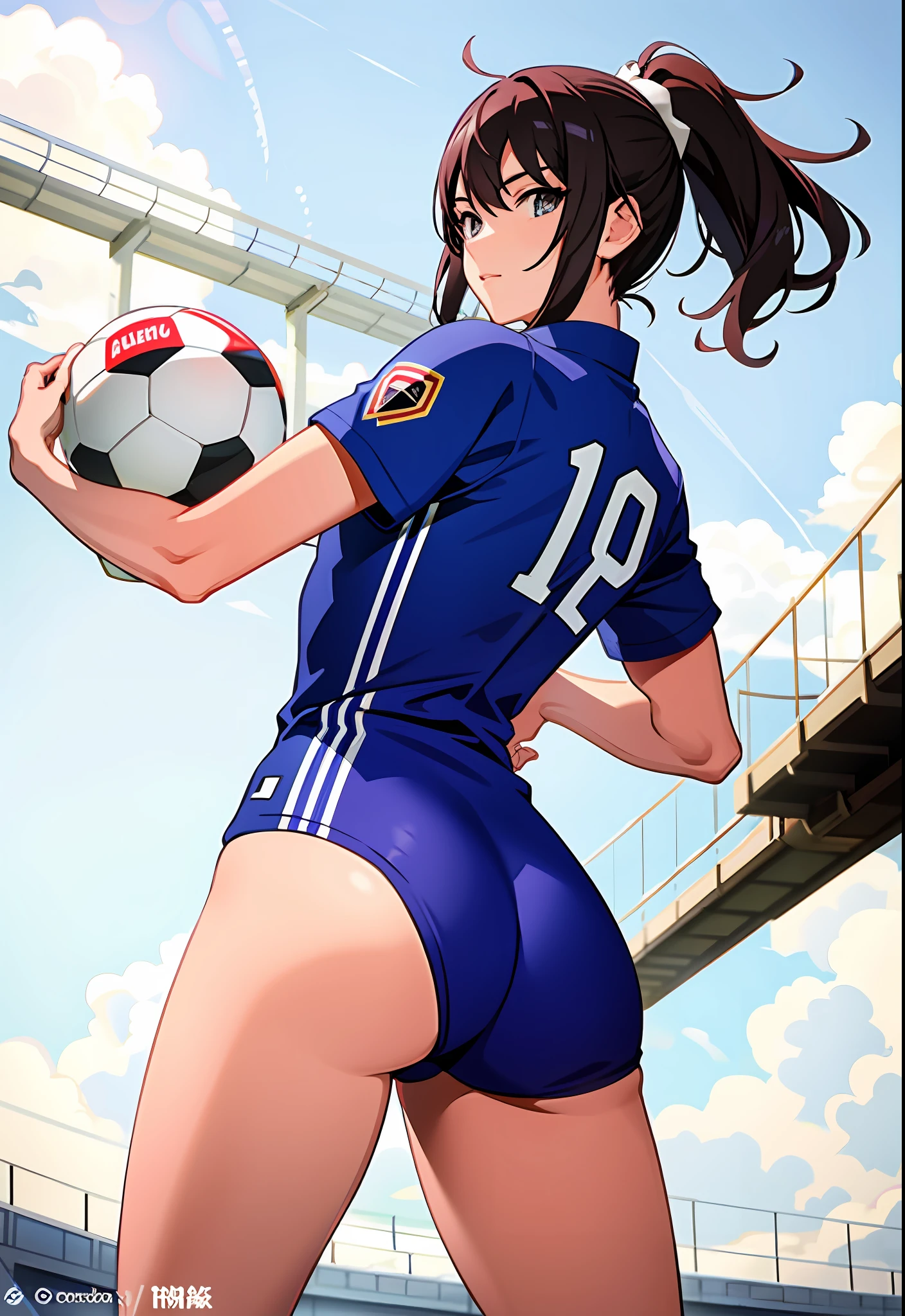 Soccer,Japan national team,Female,Number 10、Muscular,Big,Big ass,Fantasista