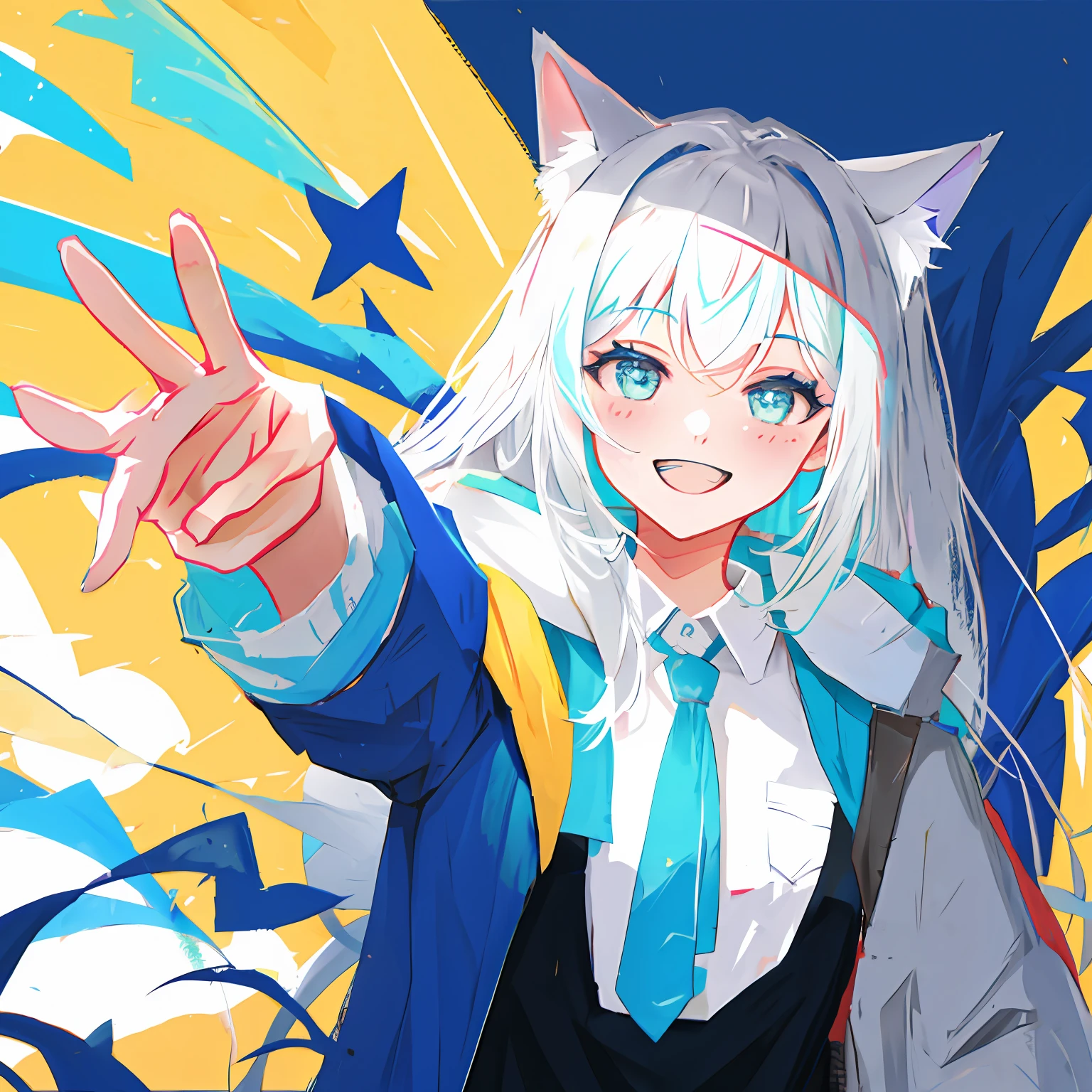 Smiling cat