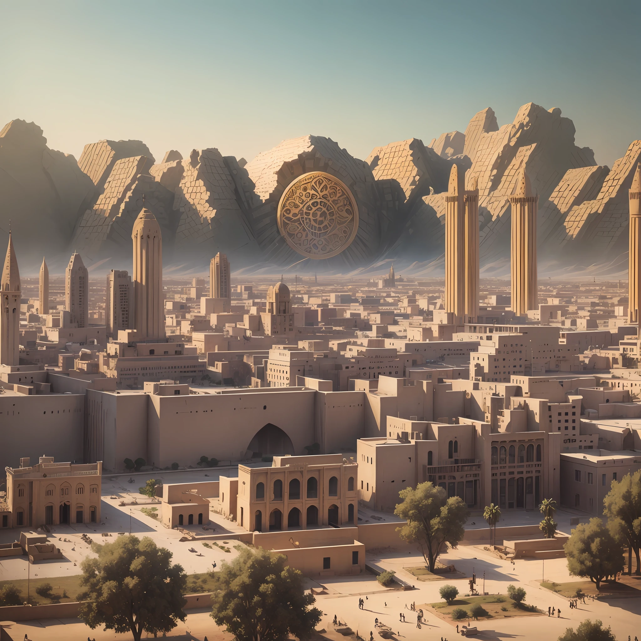 the city of Babylon as it is described in the Bible --auto --s2