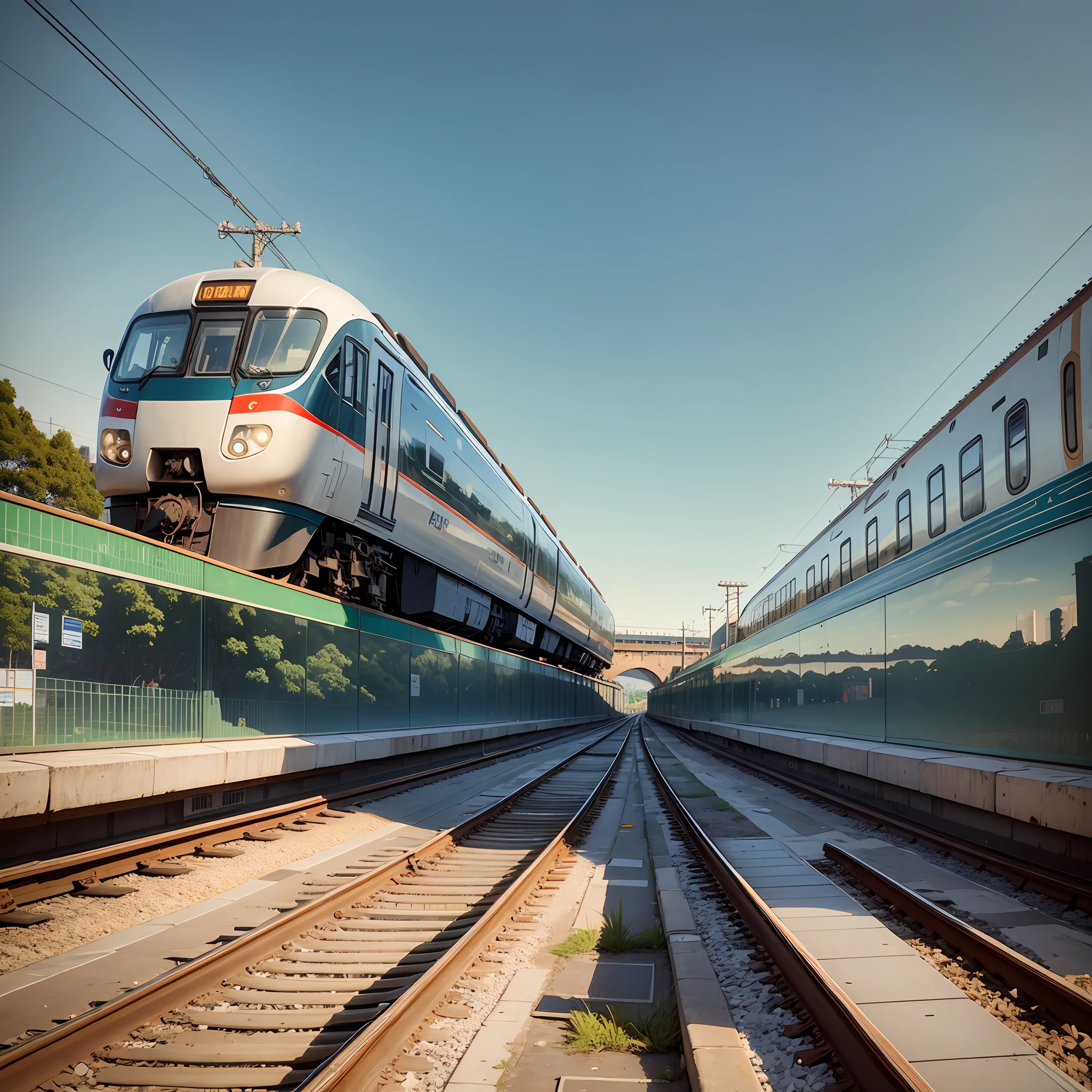 train line architecture of amadora, I want to appear only the line do not want to see the train --auto --s2