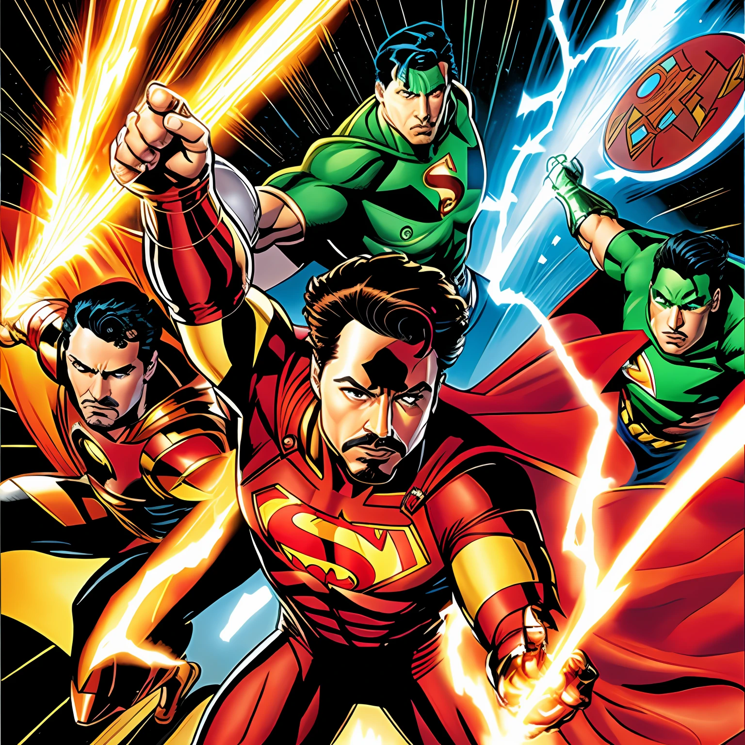 Tony Stark vs. the Justice League