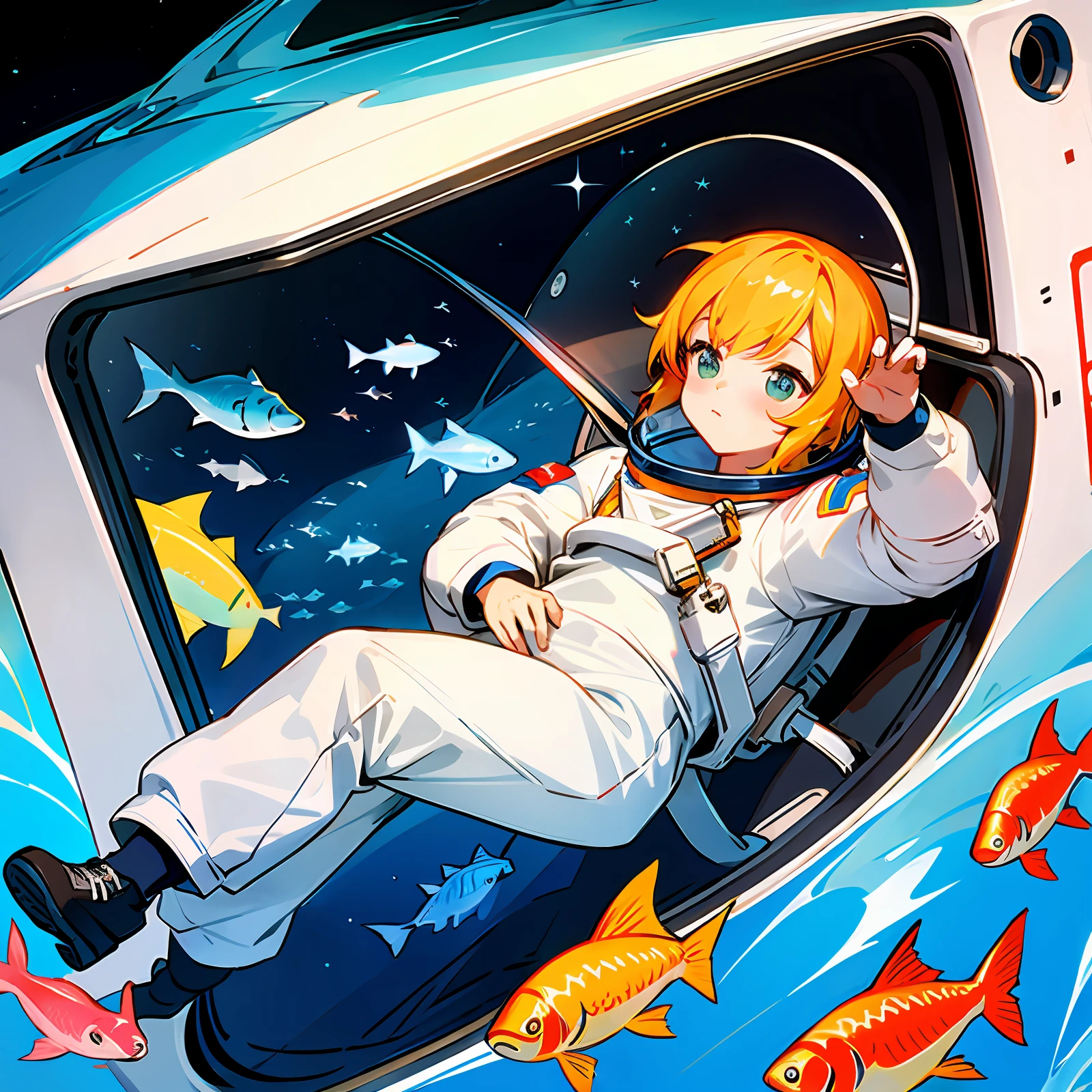 Astronaut fish