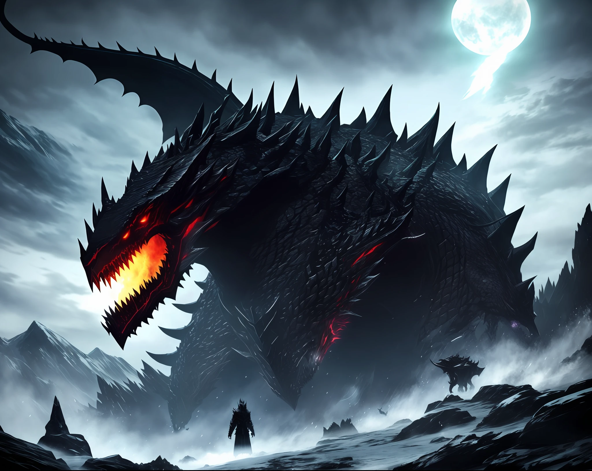 Alduin is an immensely powerful black dragon in The Elder Scrolls lore
1
2
3
. He is known as both the World-Eater and the Twilight God to the residents of Skyrim
1
. According to Nordic legends, he came into existence before Nirn (the planet where the Elder Scrolls games take place)
2
. Alduin is depicted as a malevolent force who destroys the world periodically, and the Nords believe that his reappearance heralds the end of time
1
. He was worshipped as a god-king by the ancient Nords through the Dragon Cult, and is considered the wellspring of the Nordic pantheon, as well as the harbinger of the apocalypse
3
.
There are different interpretations of Alduin's character and motivations. Some argue that he is not inherently evil, but rather fulfilling his role as the World-Eater
4
. Others believe that he is a power-hungry tyrant seeking to dominate the world
5
. Regardless of his true nature, Alduin is a terrifying antagonist in The Elder Scrolls V: Skyrim
6
.