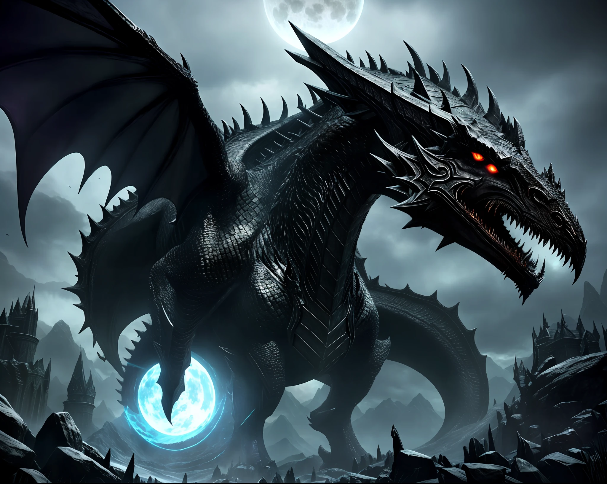 Alduin is an immensely powerful black dragon in The Elder Scrolls lore
1
2
3
. He is known as both the World-Eater and the Twilight God to the residents of Skyrim
1
. According to Nordic legends, he came into existence before Nirn (the planet where the Elder Scrolls games take place)
2
. Alduin is depicted as a malevolent force who destroys the world periodically, and the Nords believe that his reappearance heralds the end of time
1
. He was worshipped as a god-king by the ancient Nords through the Dragon Cult, and is considered the wellspring of the Nordic pantheon, as well as the harbinger of the apocalypse
3
.
There are different interpretations of Alduin's character and motivations. Some argue that he is not inherently evil, but rather fulfilling his role as the World-Eater
4
. Others believe that he is a power-hungry tyrant seeking to dominate the world
5
. Regardless of his true nature, Alduin is a terrifying antagonist in The Elder Scrolls V: Skyrim
6
.