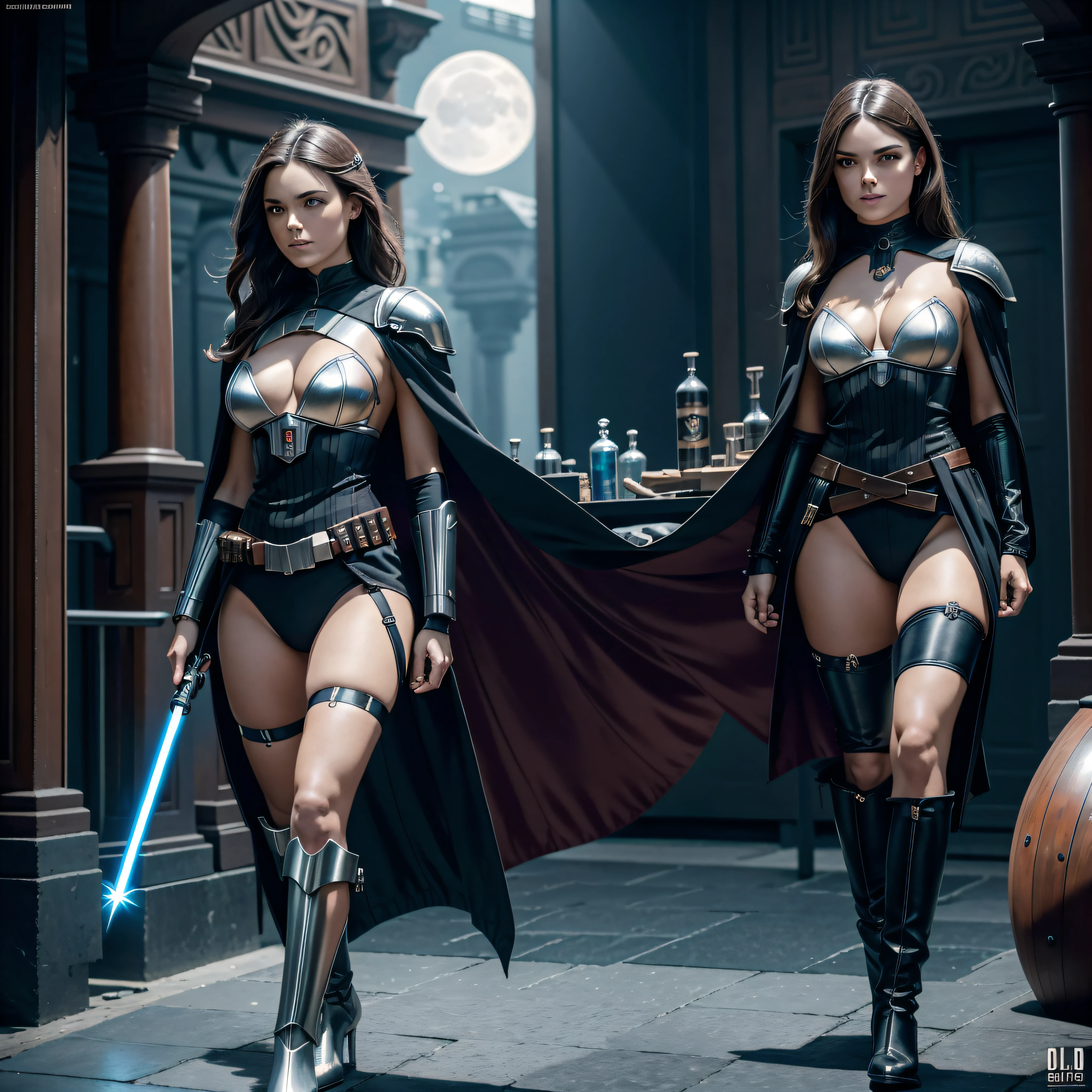 Near:1.37 Fire-Follet Dazzling Moon Night:1.37 Dark "Xwing Star-Wars BattleShip Queen 6PO" Futuristic Scene "Heavy Metal" Diplomatic Conceptual Glamorous Females Pure Symmetrical Oily Athletes 38Years Aesthetic Key Slow Walking Playing Cosplay "Princess Laia:1.37" "Daisy Ridley:1.37" "Nathalie Portman":1.37 Baroque Body Faces Effects Cheekbones Redness Sad:1.37 Embarrassed Max Saturated:1.37 Lazuli-Gout-Between Beautiful:1.37 Eyes:1.37 Opal Pupils Black Iris Turquoise sapphires mouth open teeth obvious smiles hairstyles ecstatic fringes:1.37 clavicles jacket floating jacket fixed shoulders:open cape levitating shirt jaket white papillotes lace arm hand + thumb-4finger-5nail corsait gothic navy thick leathers bikini supports various breasts pointed:1.37 satin skirt:1.37 matching bristles loose spinels navel:1.37 size chastity-belt:1.37 silver adorned padlock Gold lock garters scarlet pubis-hairy obvious indigo underwear thighs legs bulky stainless steel boots gothic ornate onyx ruby invokes delicate Toys CGSCOSITY robots sunLight luminescence ultra pro-photorealistic optimal qualities precise details:1.37 DSLR max resolution colors-coded perfection improved graduated Octane rendered UHD XT3 16K DSLR HDR UnrealEngine5 real shadows 3dcg analog sharpness:1.37 (EOS R6 135mm 1/1250s f/2.8 ISO400) C3PO fullbodye "Darth Vader" Mechanized adaptable gadjet Carbonites rune mannequins "Bruce Weber" girls raw supports fully dressed armor chrome Mandalorian heavy metallic covered flat bands fathoms richly decorated copper:1.37 ornate embroidered glyphs lava weapon plasma Tourmaline silver engravings lava incandescent space DeathStar xwing-fire-shoot-laser depths:1.37 ultra background:1.37 equirectangular 360 chef-d' [(Willi Baumeister:1.1) (John T. Biggers:1.2)::17 DoF Alessandro Casagrande, Greg Rutkowski, Sally Mann, Guweiz and James Jean, Michelangelo tattoo nsfw:1.37 nsfw:1.37 etc.
