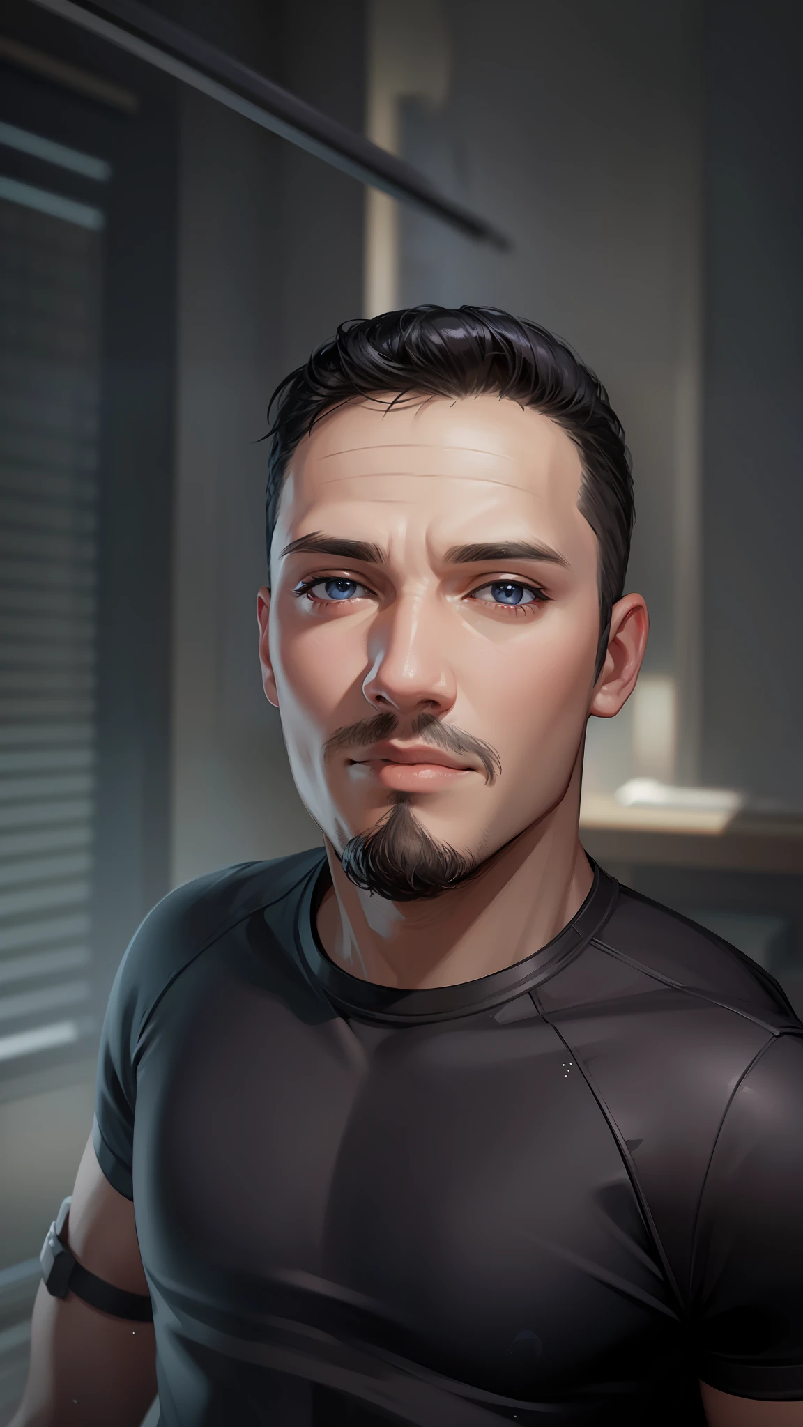 Create an avatar, realistic style, hd, blur background, hdr, studio light, photo made by cannon mark2, 4k, young, 25 years old