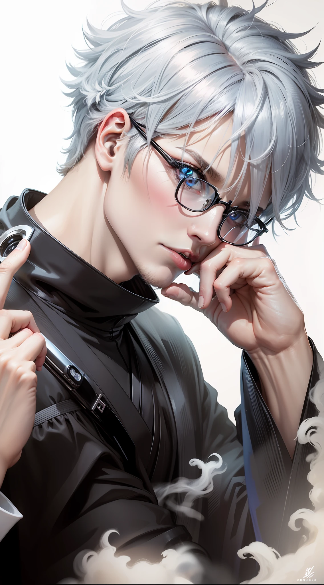 Black lens.