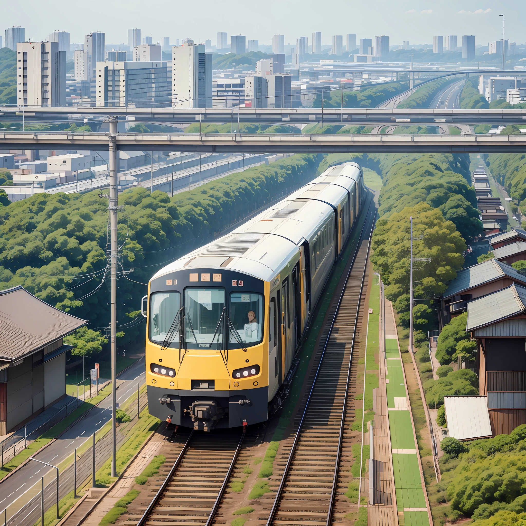 Abiko City and Joban Line --auto --s2