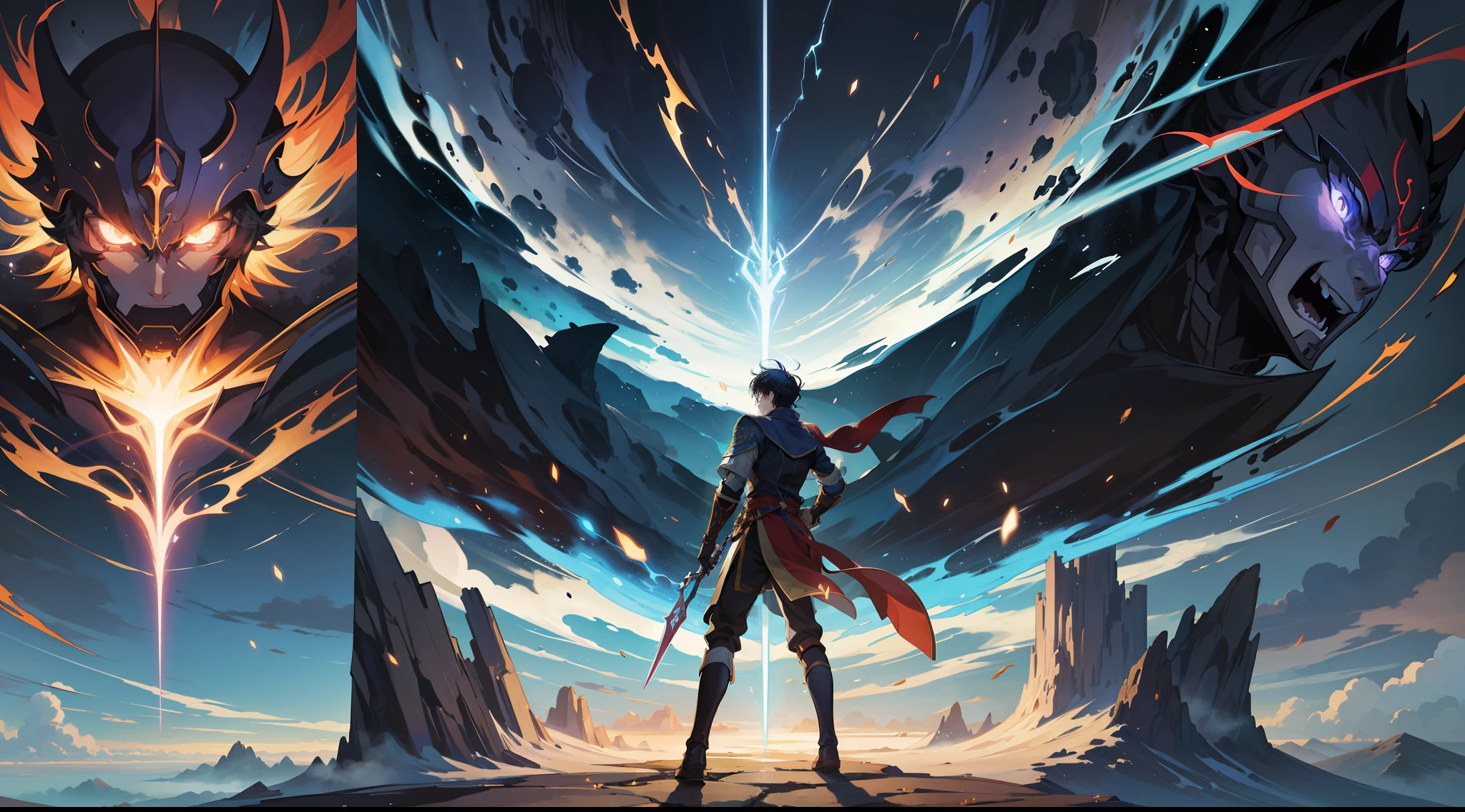 The anime begins with our protagonist, a young man with teleportation skills, discovering his power and learning to control it. He is a fearless warrior in search of adventures and challenges. The story unfolds in a fantasy world full of magical creatures and powerful beings. Throughout the plot, our hero faces powerful and dangerous enemies, but finds loyal allies who help him on his journey. Together, they face epic battles and challenges that test their skills and their courage. The anime's animation is stunning, with vibrant colors, detailed backdrops, and fluid movements. The visual effects are breathtaking, with bursts of energy, lightning and other manifestations of magical power. In the end, our hero becomes a legendary warrior, respected by all and feared by his enemies. He is the protector of his homeland, ready to fight any threat that arises. This epic anime is a thrilling adventure that keeps the viewer stuck until the end.