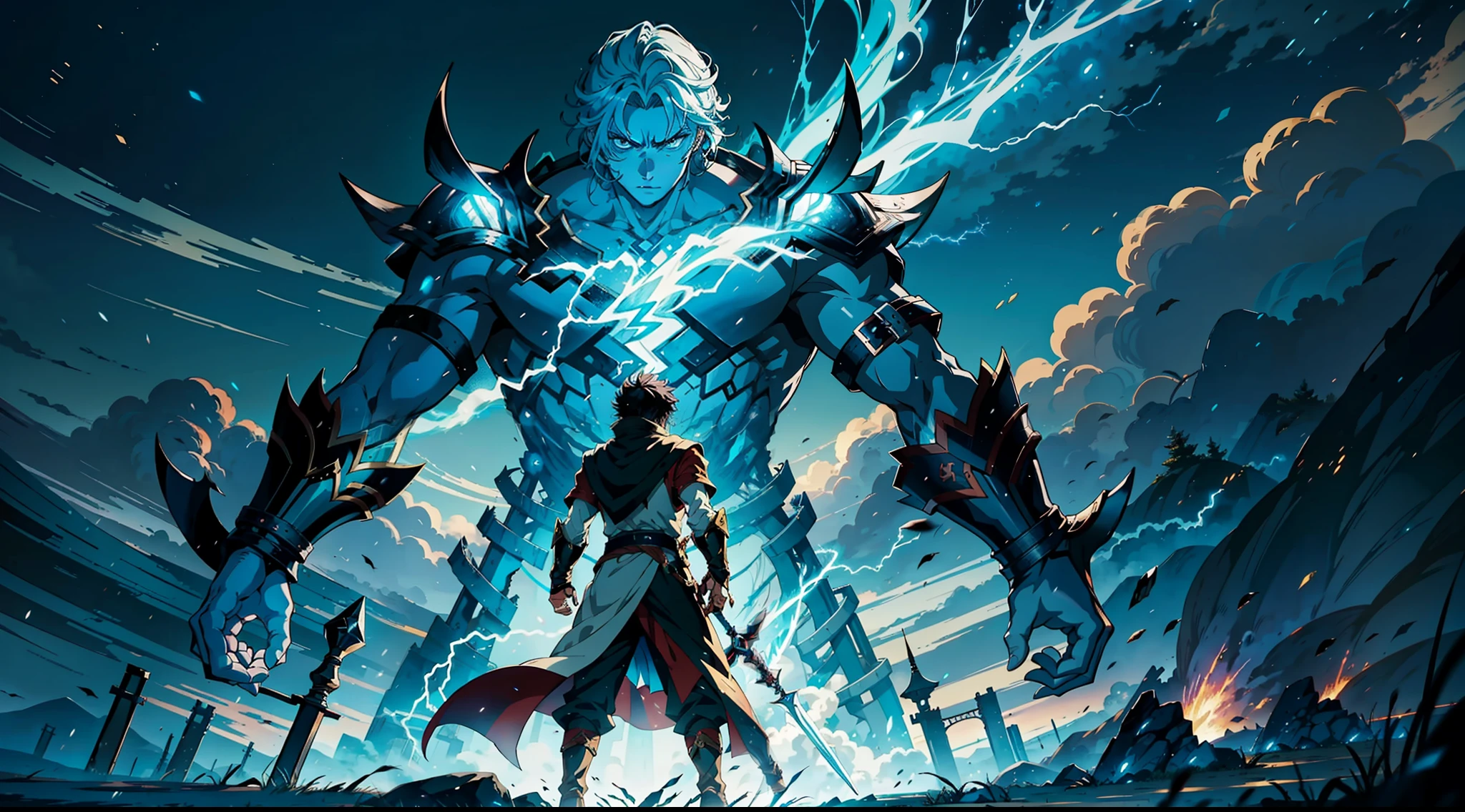 The anime begins with our protagonist, a young man with teleportation skills, discovering his power and learning to control it. He is a fearless warrior in search of adventures and challenges. The story unfolds in a fantasy world full of magical creatures and powerful beings. Throughout the plot, our hero faces powerful and dangerous enemies, but finds loyal allies who help him on his journey. Together, they face epic battles and challenges that test their skills and their courage. The anime's animation is stunning, with vibrant colors, detailed backdrops, and fluid movements. The visual effects are breathtaking, with bursts of energy, lightning and other manifestations of magical power. In the end, our hero becomes a legendary warrior, respected by all and feared by his enemies. He is the protector of his homeland, ready to fight any threat that arises. This epic anime is a thrilling adventure that keeps the viewer stuck until the end.