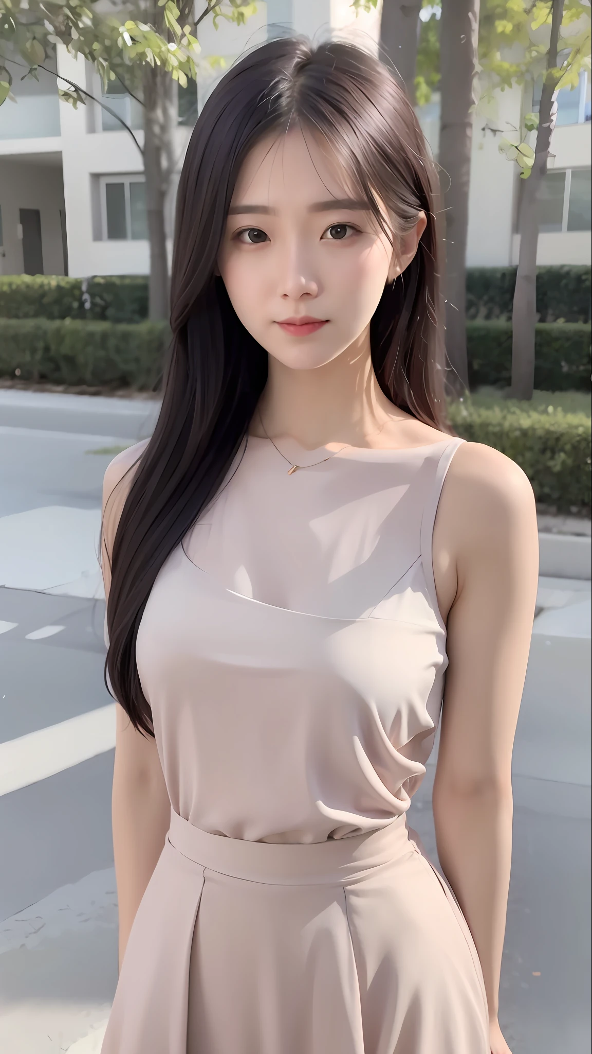 black silk, wrap skirt, Short-sleeved shirt