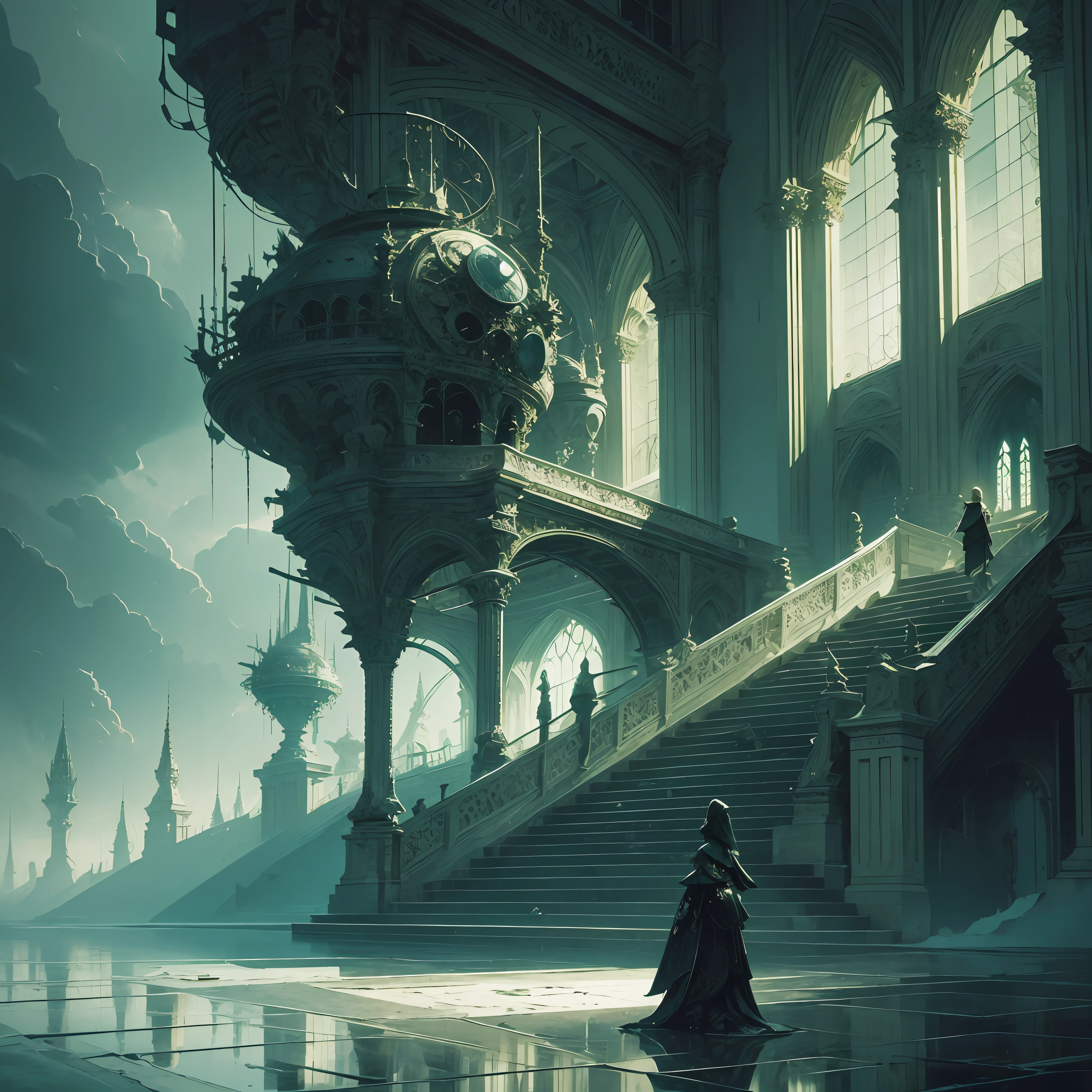 (masterpiece), best quality, high resolution, an extremely delicate and beautiful art piece, a surreal and dreamlike ambiance, (1 subject), dark and moody atmosphere, unique and imaginative visual style, intricate details and patterns, "zero reploid". --auto --s2