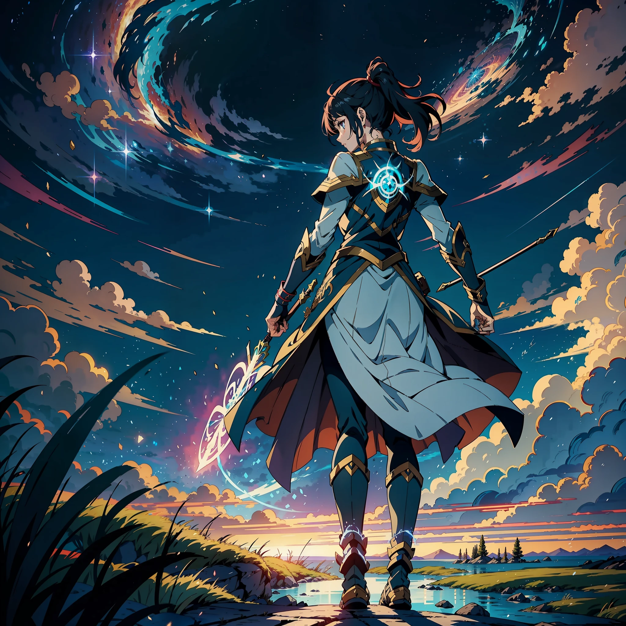 The anime begins with a young woman with healing abilities discovering her power and learning to control it. She is a fearless healer in search of adventures and challenges, which unfold in a fantasy world full of magical creatures and powerful beings. Throughout the plot, our heroine faces powerful and dangerous enemies, but finds loyal allies who help her on her journey. Together, they face epic battles and challenges that test their skills and their courage. The anime's animation is stunning, with vibrant colors, detailed backdrops, and fluid movements. The visual effects are breathtaking, with miraculous healings, protective shields, and other manifestations of magical power. In the end, our heroine becomes a legendary healer, respected by all and feared by her enemies. She is the protector of her homeland, ready to heal and protect against any threat that arises. This epic anime is a thrilling adventure that keeps the viewer stuck until the end.