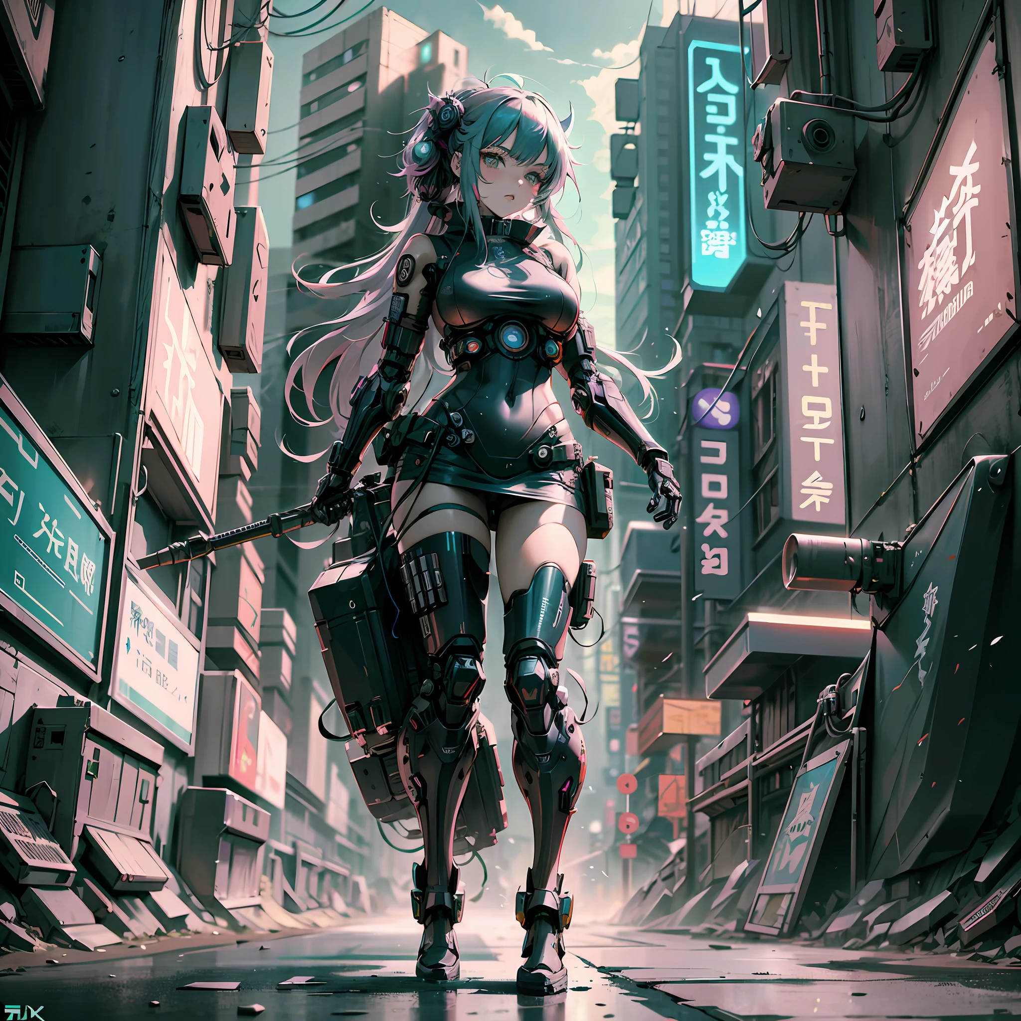 anime girl in futuristic city with sword and armor, cyberpunk anime girl, cyberpunk anime girl mech, digital cyberpunk anime art, digital cyberpunk - anime art, anime cyberpunk art, female cyberpunk anime girl, cyberpunk anime art, modern cyberpunk anime, anime cyberpunk, in cyberpunk city, cyberpunk themed art, cyberpunk girl, high quality cyberpunk art, cyberpunk art style