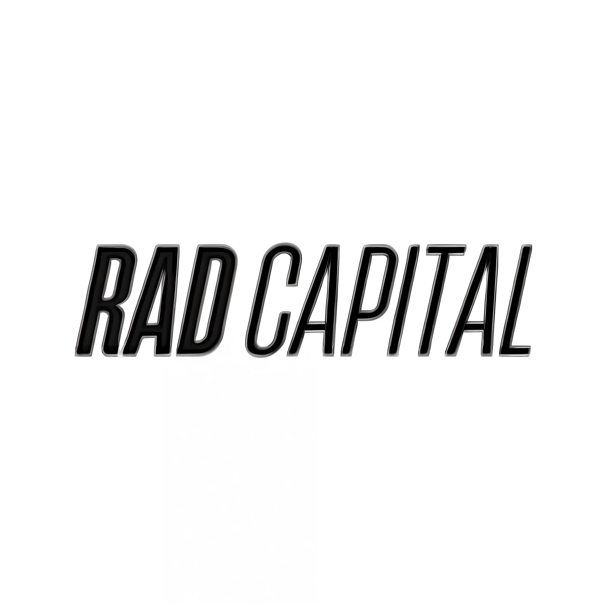 a close up of a white sign with a black and white logo, rad, radical, read, rick dai, reddit post, promo image, head shot, capital, rads, logo, logo, radial, inspired by Slava Raškaj, business logo, profile picture, 🚀🌈🤩, rare ltd, by Konrad Witz, by Ronald Davis, trending photo