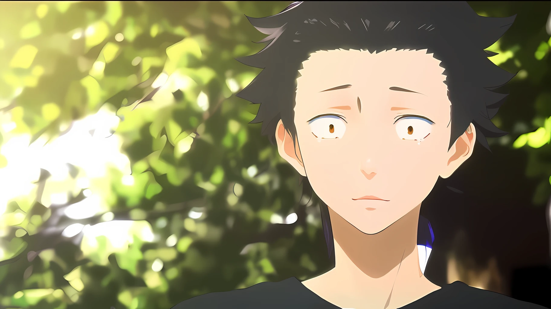 Beautiful strokes, very detailed lines, beautiful drawings, crying, tears in the eyes, 8k.