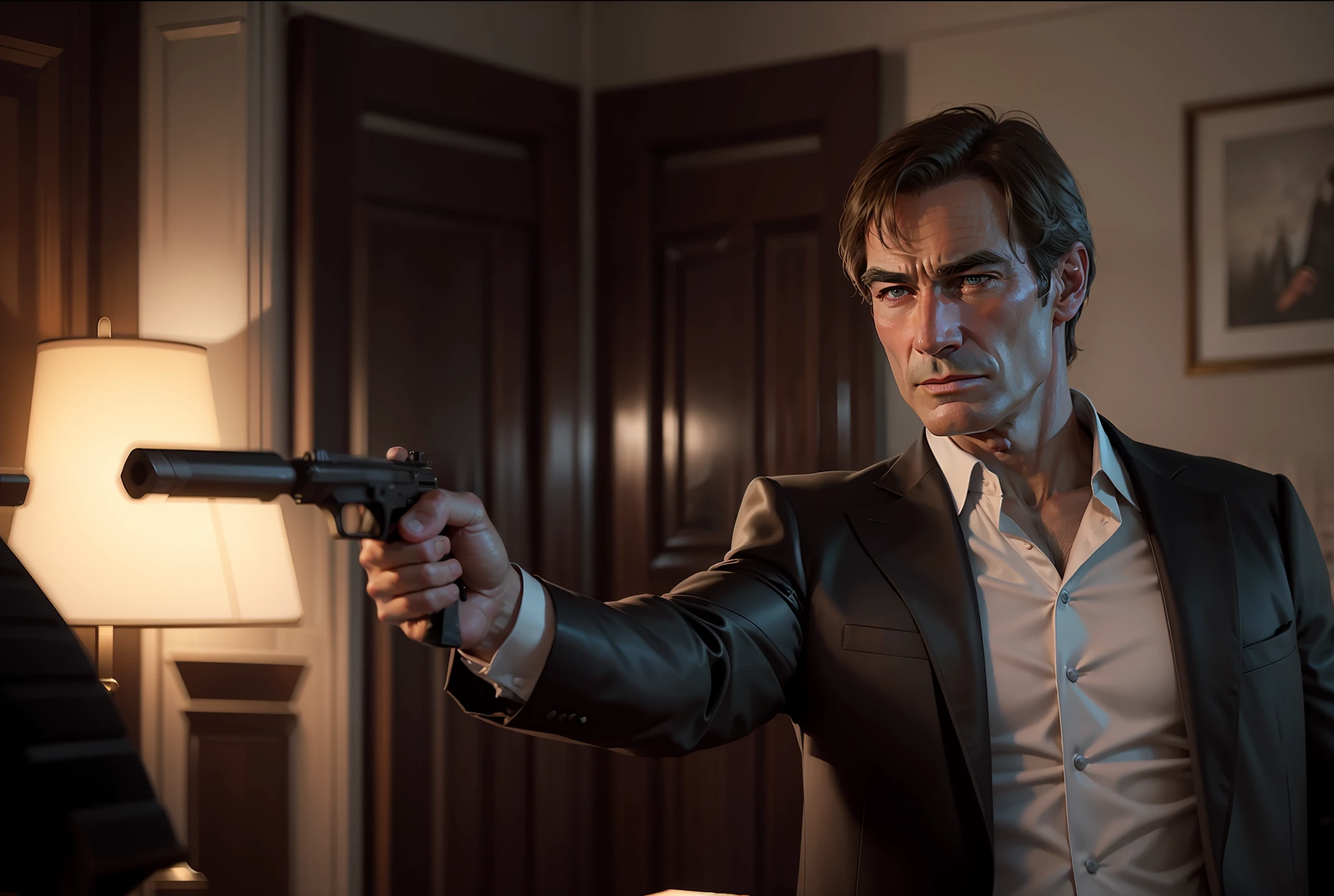 Bond, played by Timothy Dalton, is the prototype for Daniel Craig's version! --auto --s2