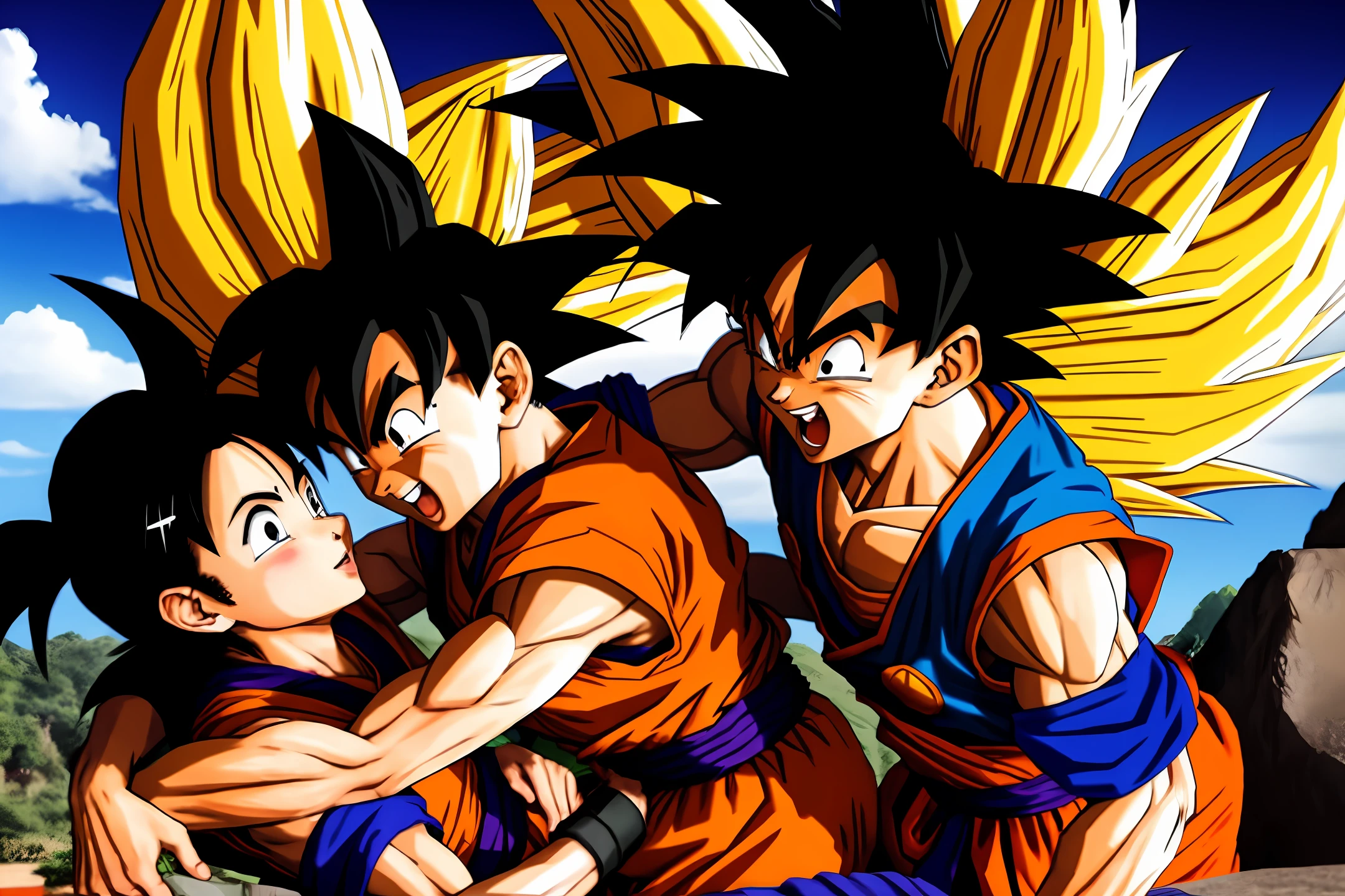 Goku and chichi making love