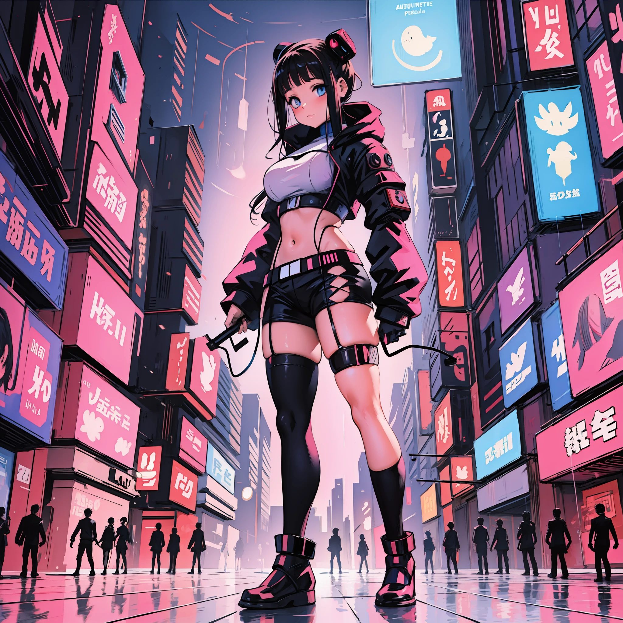 surrealism, posicodelic cyberpunk anime --auto --s2