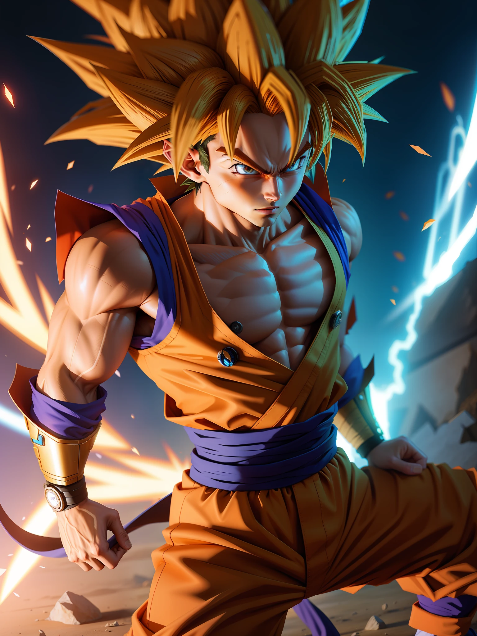 Goku - futuristic
