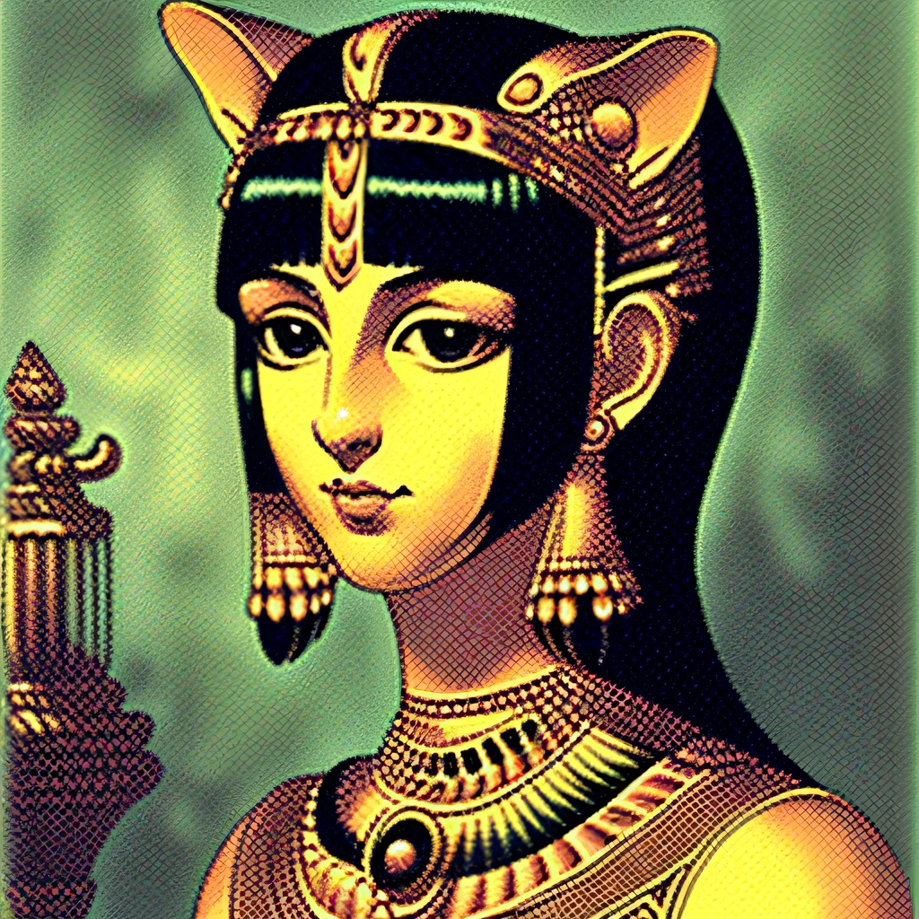 Portrait of Cleopatra as a Cat
