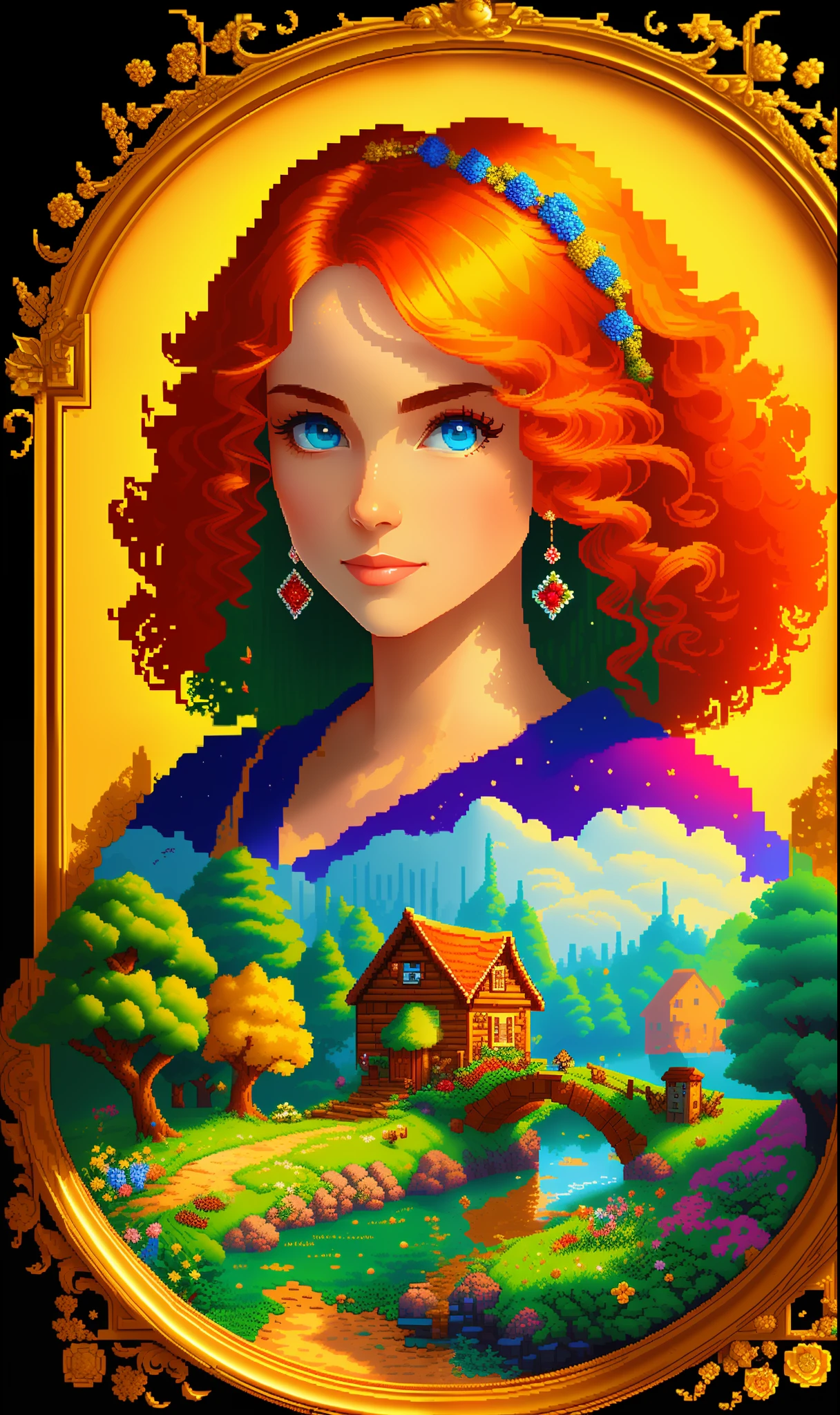 (Masterpiece, Top Quality, Best Quality), Pixel, Pixel Art, Pixel Dot Art