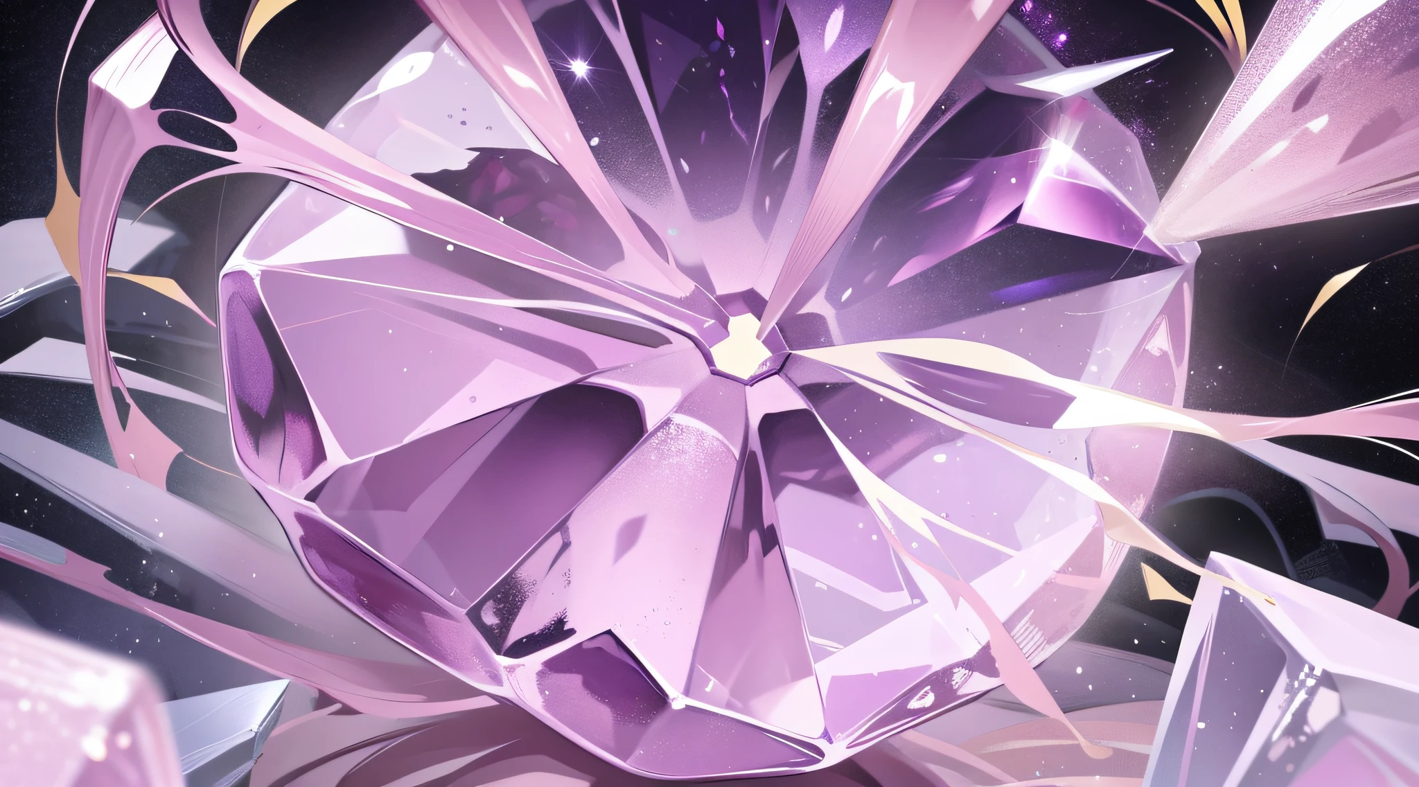 An amethyst, gemstone, amethyst mineral quartz, amethyst opal, set gemstone, color illustration, geode, color illustration