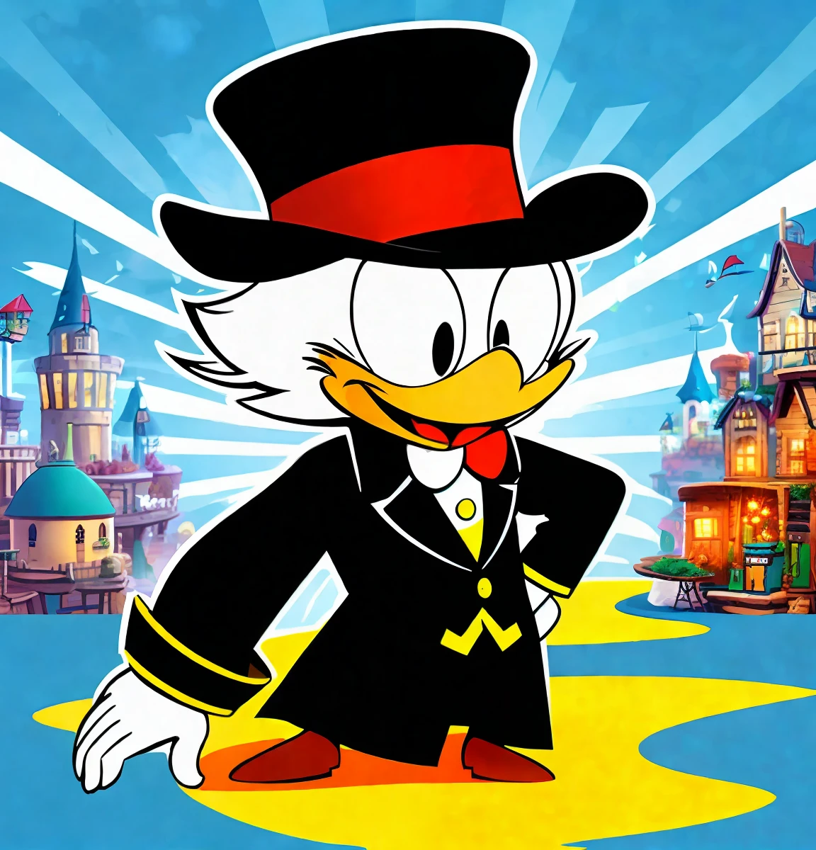 Uncle Scrooge Rich Digital Marketing