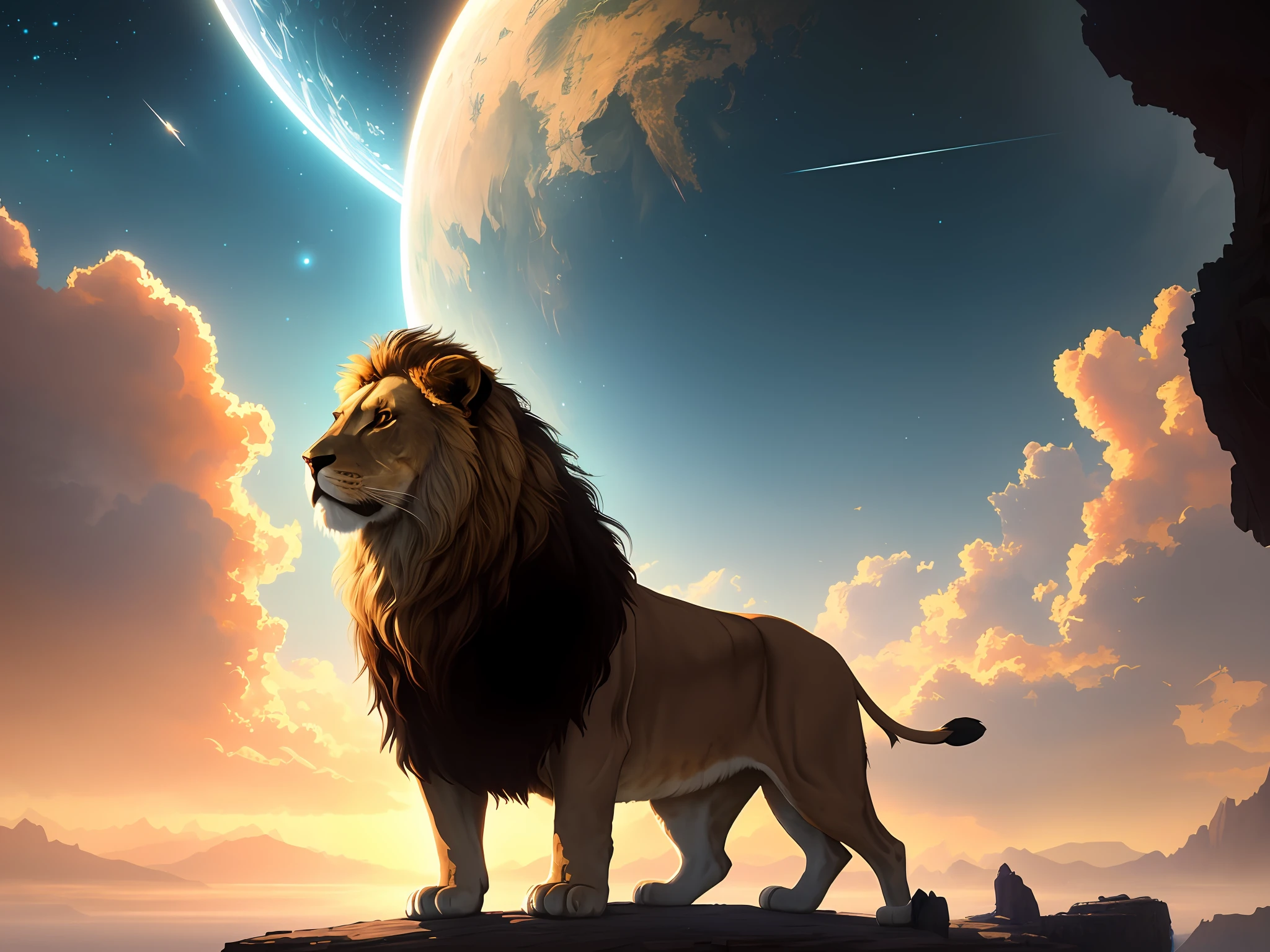 amazing wallpaper,realistic fantasy illustration,cute wallpaper,realistic scene,epic 3d illustrations,depicted as a 3d render,highly detailed background,beautiful majestic world,hd wallpaper,in-universe.highly realistic