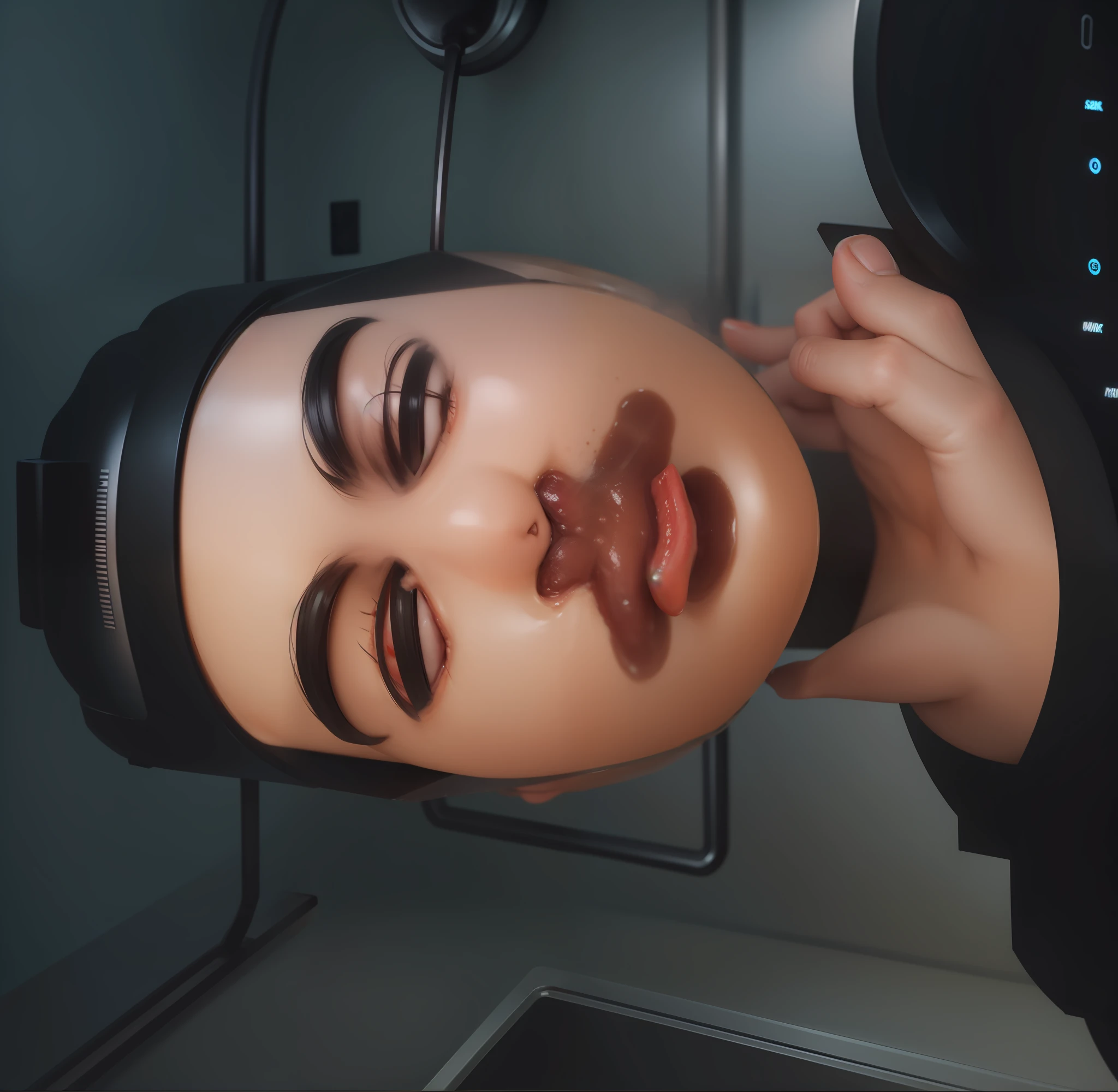use face in cook's body cooking