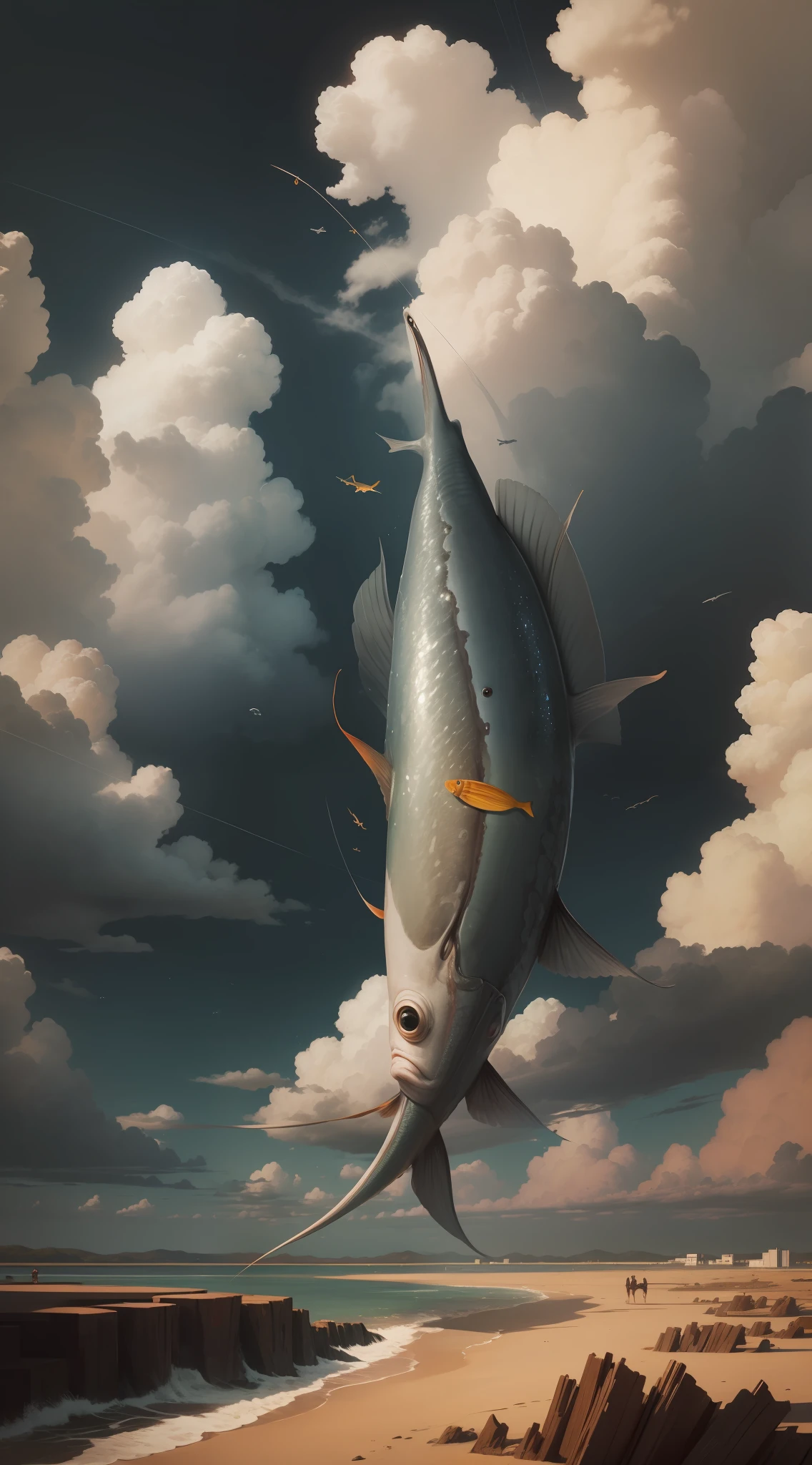 Fish in the sky