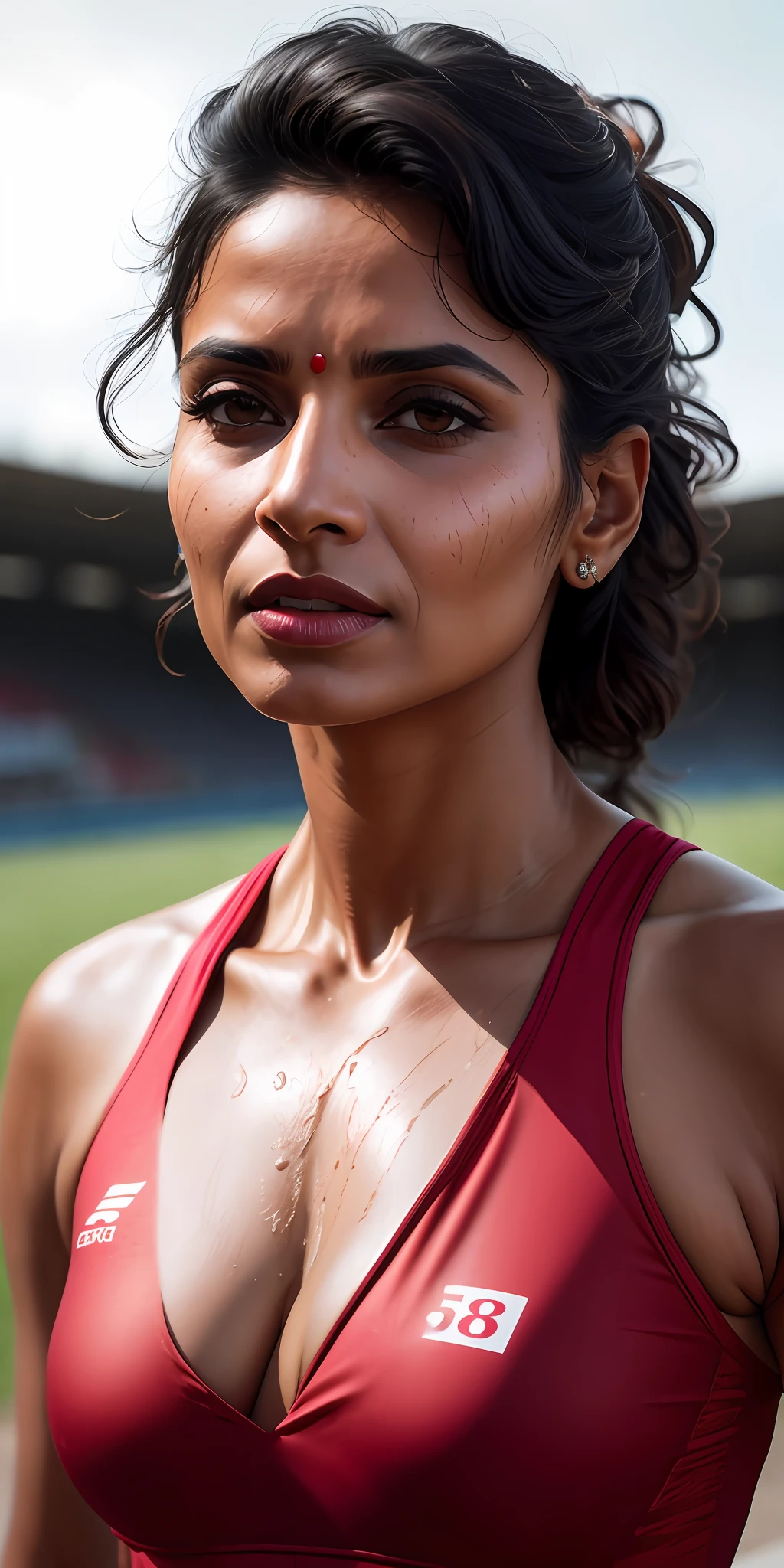 Lower neckline more skin showing