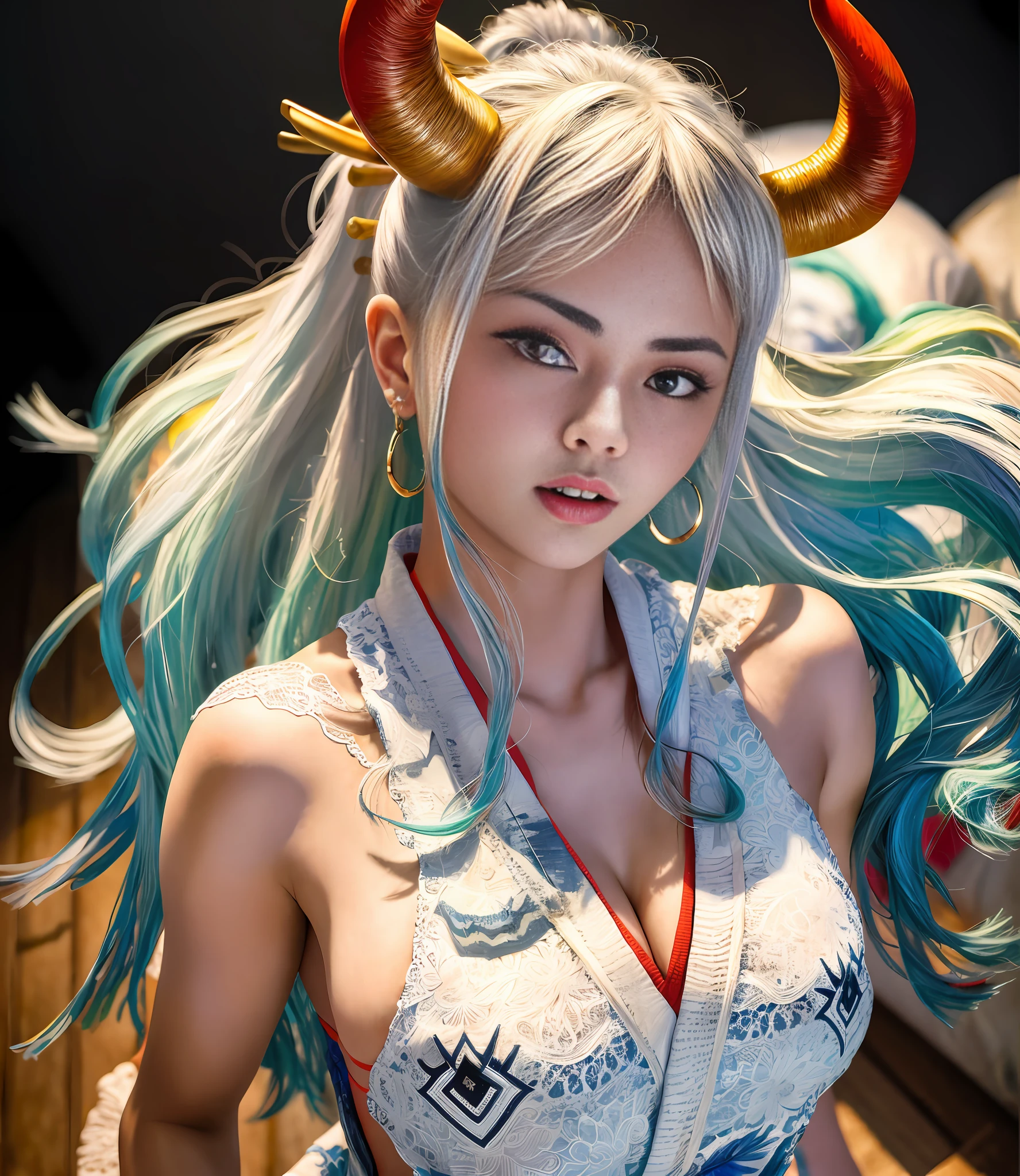masterpiece, best quality, girl, woman, highres, beautiful girl , yamatowanpi