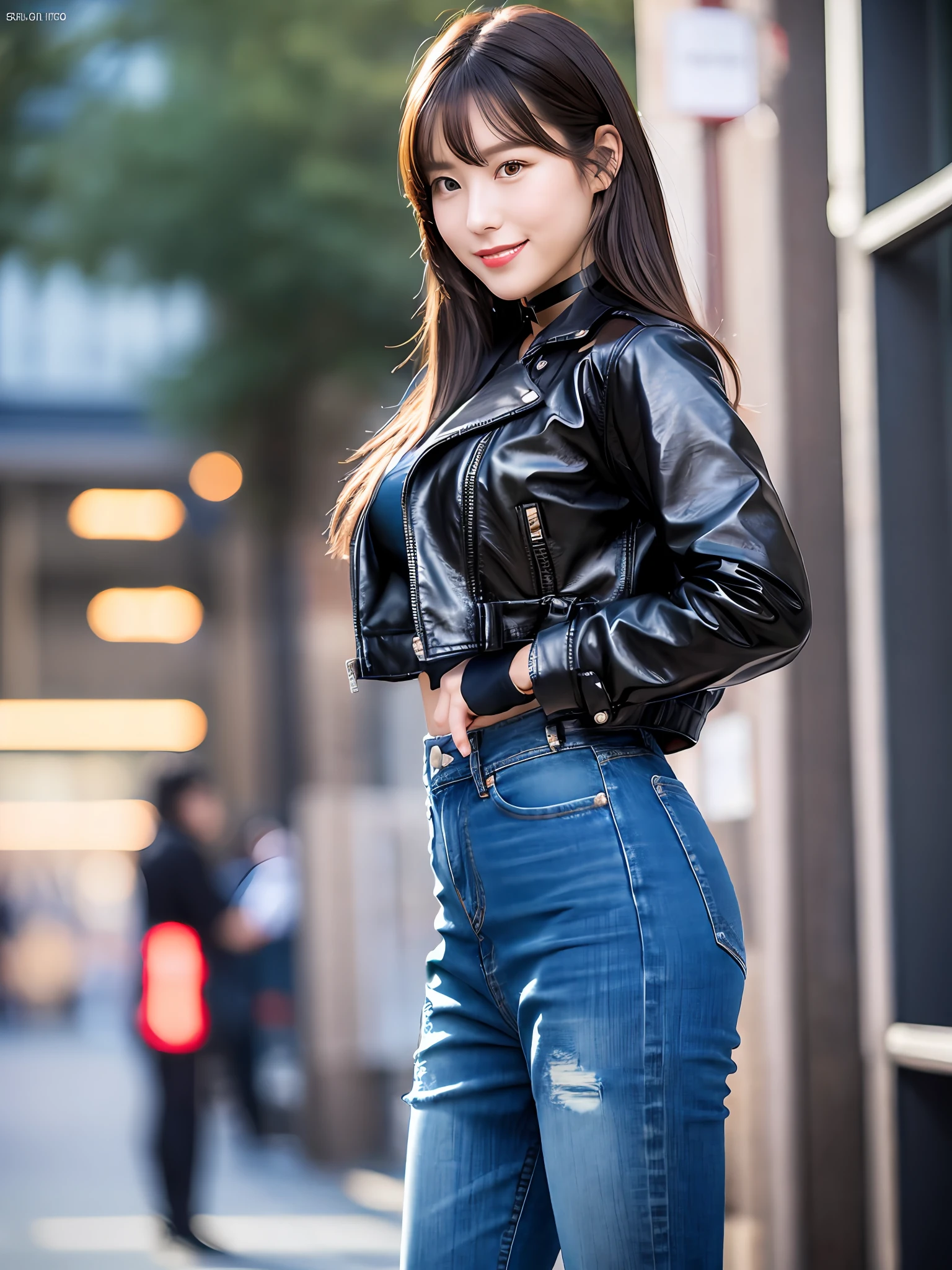 Denim pants style
