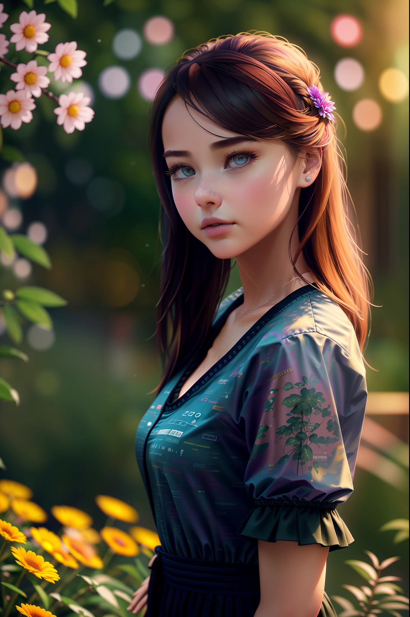 (High Detail RAW Color Photo Professional Close Photo), (Realistic, Photorealistic: 1.37), (Best Shadow), (Best Illustration), (Ultra High Resolution, Very Detailed CG Unity 8K Wallpaper), (Physically Based Rendering), (Cinematic Lighting), (1 Girl: 1.5) (Bokeh: 1.4), (Good Shape), (Thin waist), (oval face), (broad shoulders), school uniform, selfie