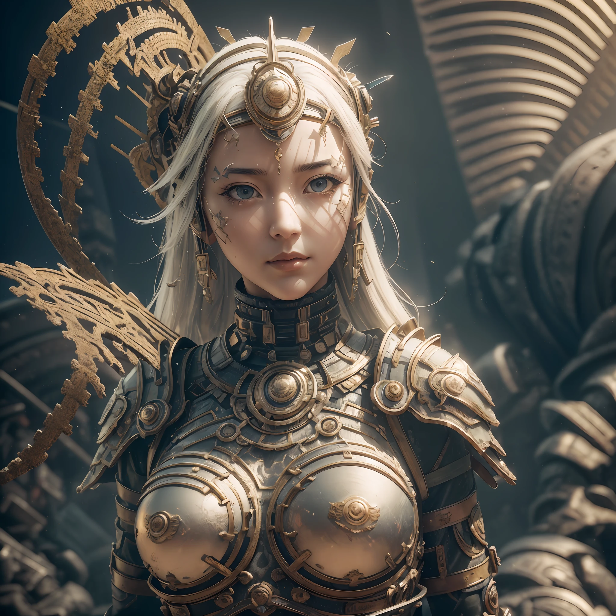 ((Best Quality)), (Masterpiece)), (Details: 1.4), (Details: 1.4), (Raw Photo), Sticking Out of Chest, 3D, Beautiful Cyberpunk Woman Image, HDR, High Dynamic Range, Ray Tracing, NVIDIA RTX, Super Resolution, Unreal 5, Subsurface Scattering, PBR Texturing, Post-Processing, Anisotropic Filtering, depth of field, maximum clarity and sharpness, multi-layer textures, albedo and specular maps, surface shading, accurate simulation of light-material interactions, perfect proportions, octane rendering, two-tone lighting, wide aperture, low ISO, white balance, rule of thirds, 8K RAW, --auto --s2