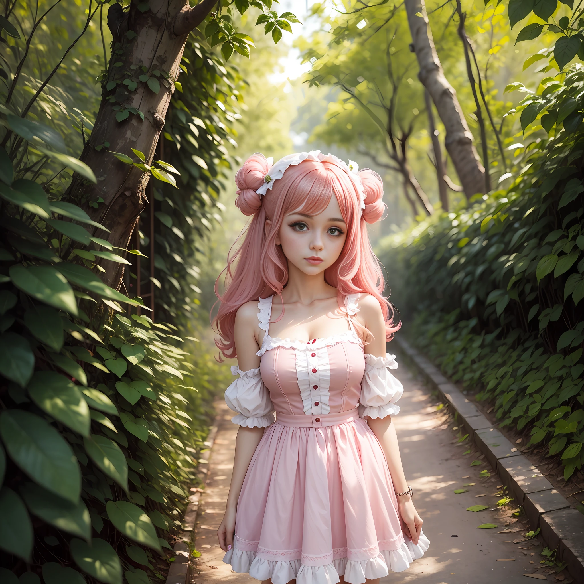 Lolita gorgeous pink hair --auto --s2