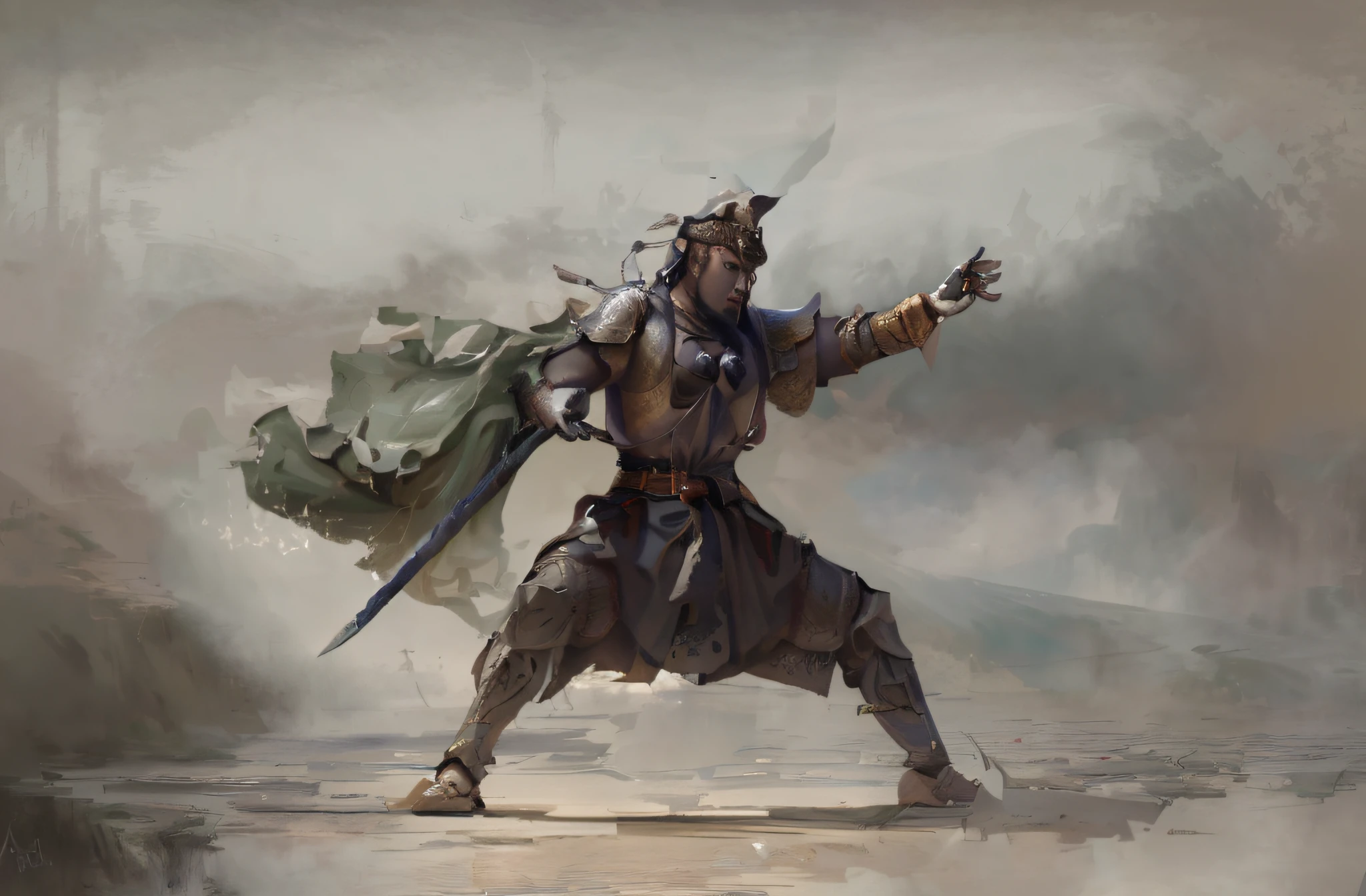 there is a man in a costume holding a sword and a shield, samurai jedi, concept art of a monk, concept art of a warrior, dramatic wielding sword pose, epic fantasy character art, fantasy character art, cthulhu samurai, heroic fantasy character concept, 4k morrowind concept art, arabian samurai, 4k fantasy art, thief warrior, swordsman